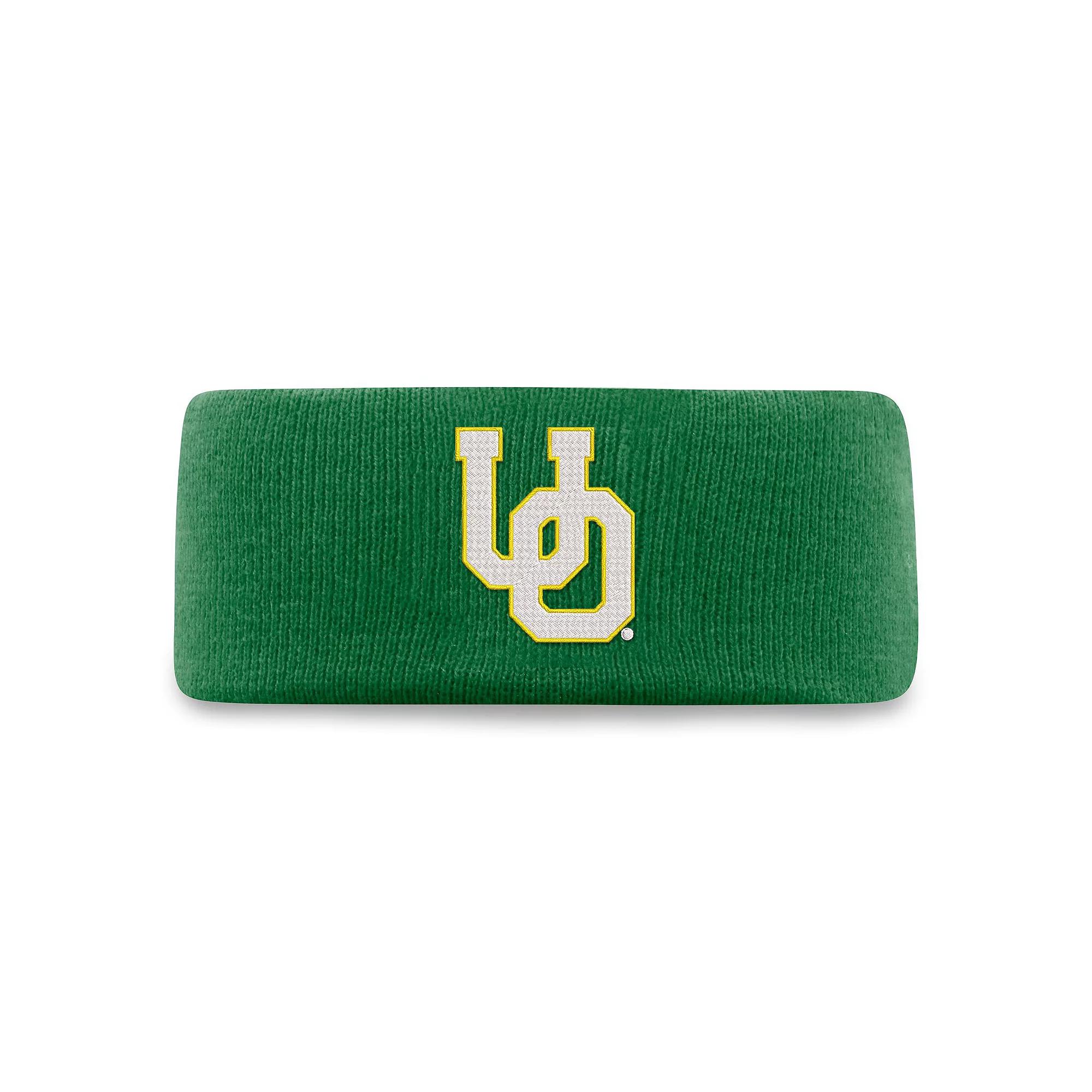Men's Top of the World Green Oregon Ducks Knit Headband Product Image