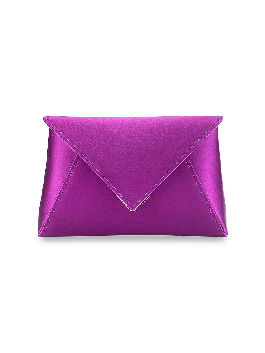 Womens Lee Pouchet Small Satin with Gold Hardware Product Image