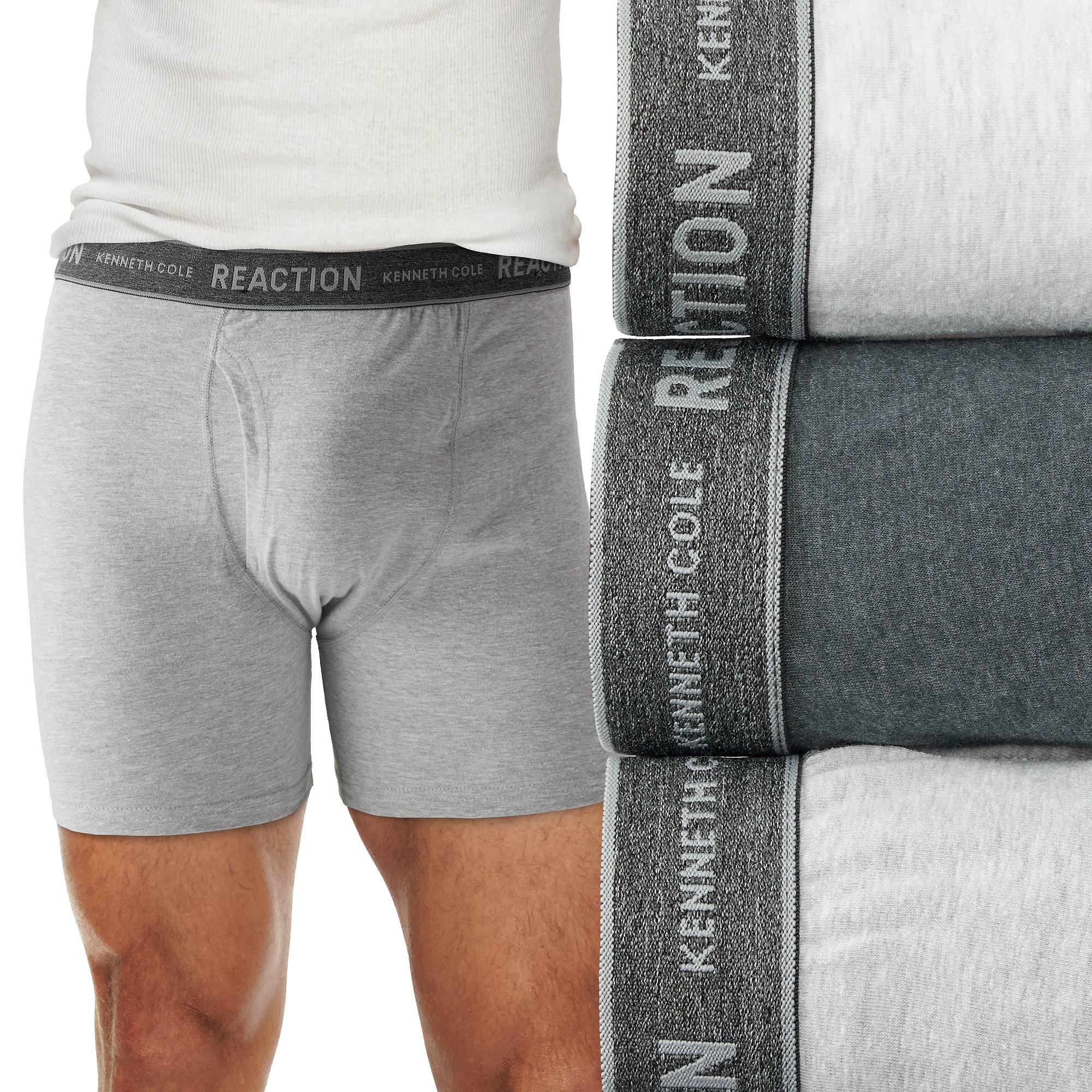 Mens Kenneth Cole Reaction 3-Pack Boxer Briefs Product Image