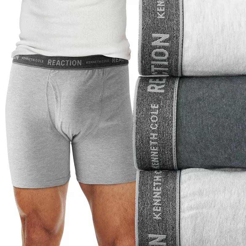 Mens Kenneth Cole Reaction 3-Pack Boxer Briefs Product Image