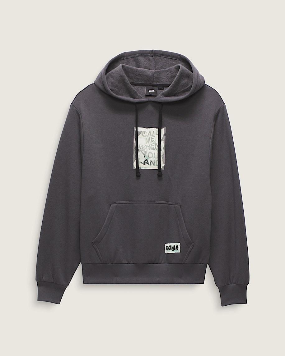 Missed Flights Bloussant Graffiti Hoodie in Asphalt Grey| Vans US Product Image