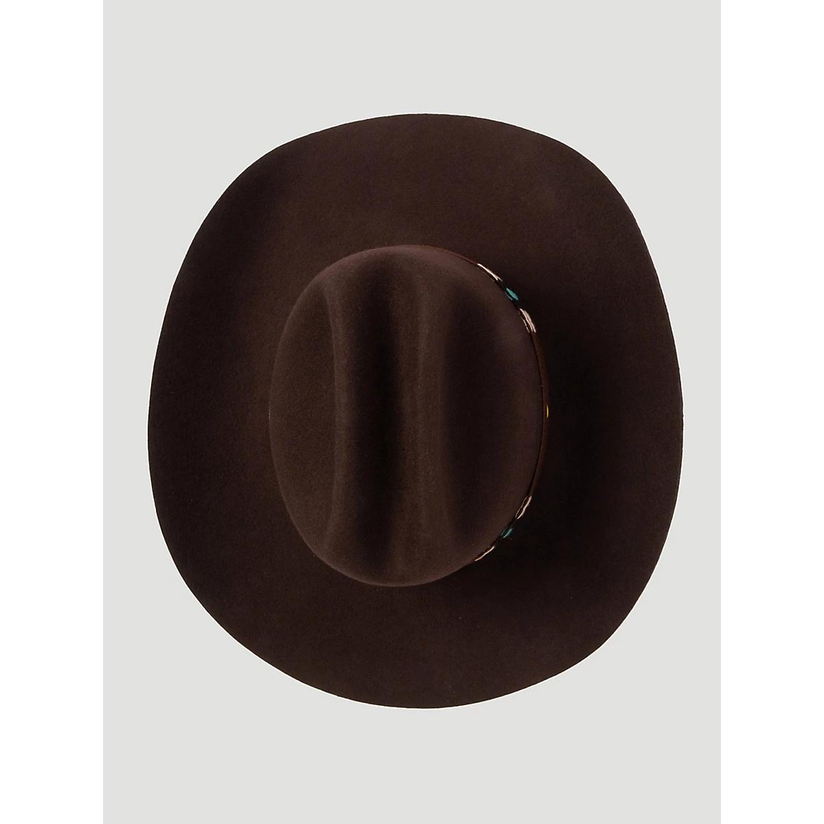 Men's Classic Cattleman's Crease Cowboy Hat in Dark Product Image