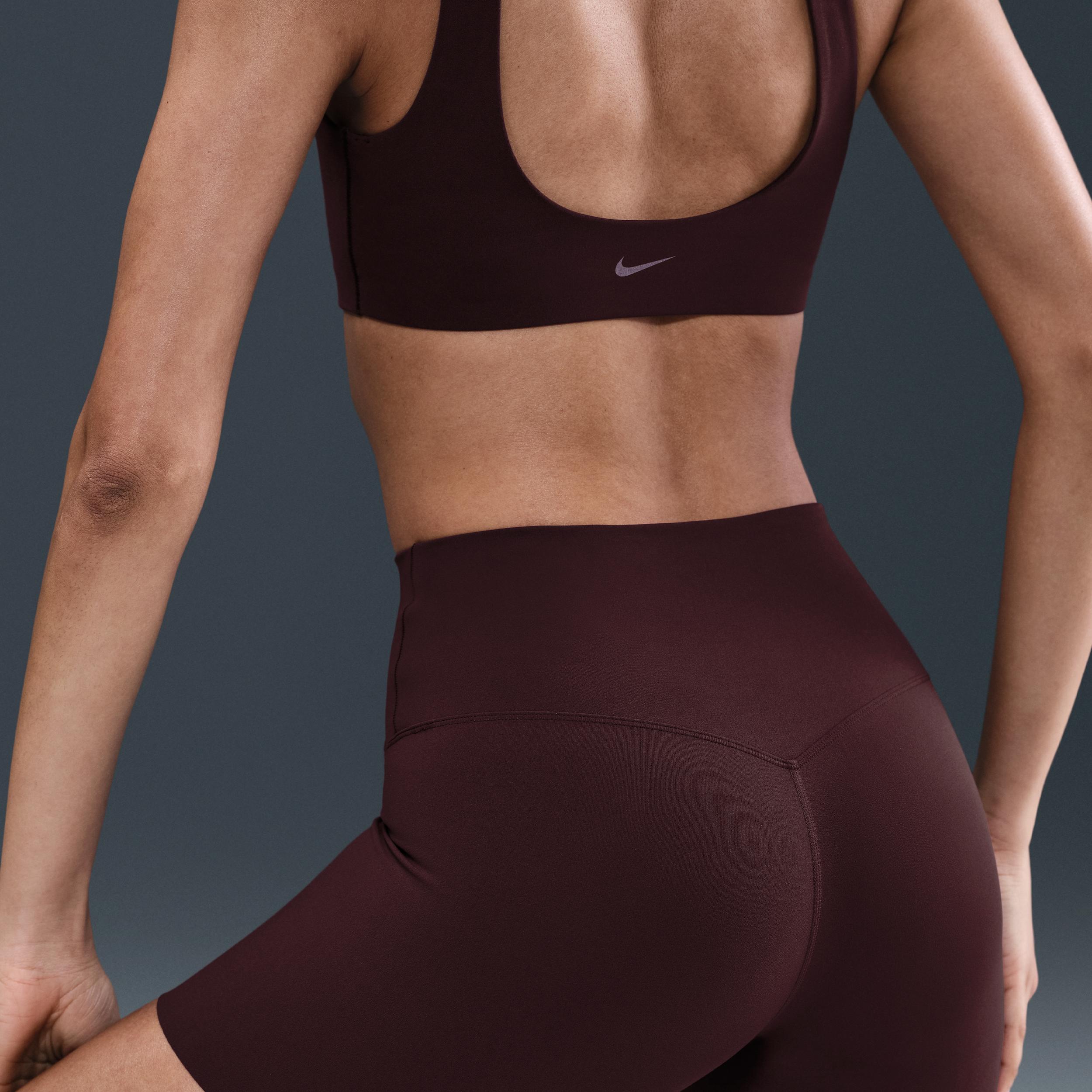 Nike Womens Zenvy High-Waisted 5 Biker Shorts | FN3156-652 Product Image