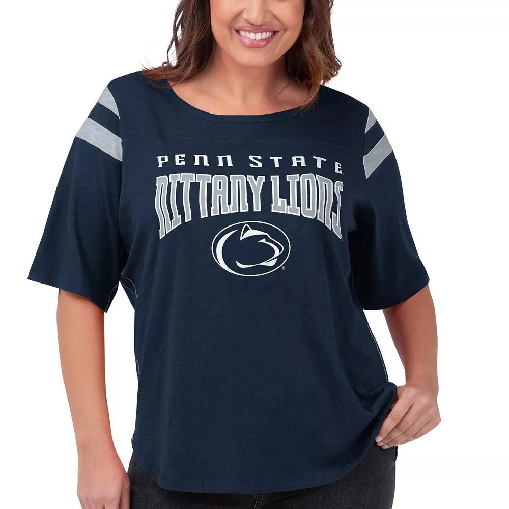 Women's G-III 4Her by Carl Banks Navy Penn State Nittany Lions Plus  Product Image