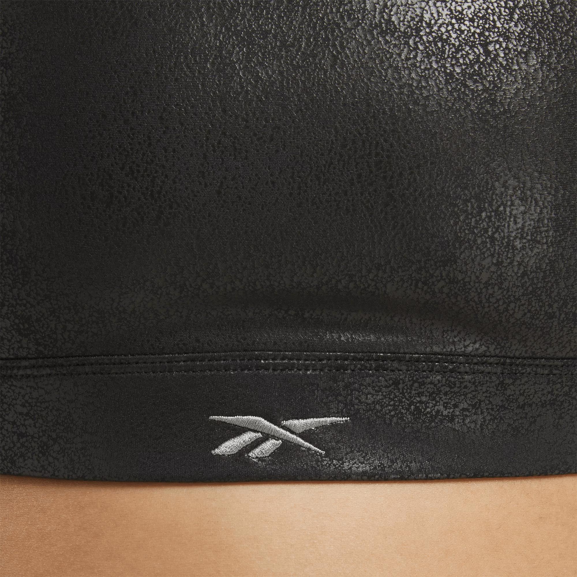 Women's Lux Faux Leather Strappy Bra Female Product Image