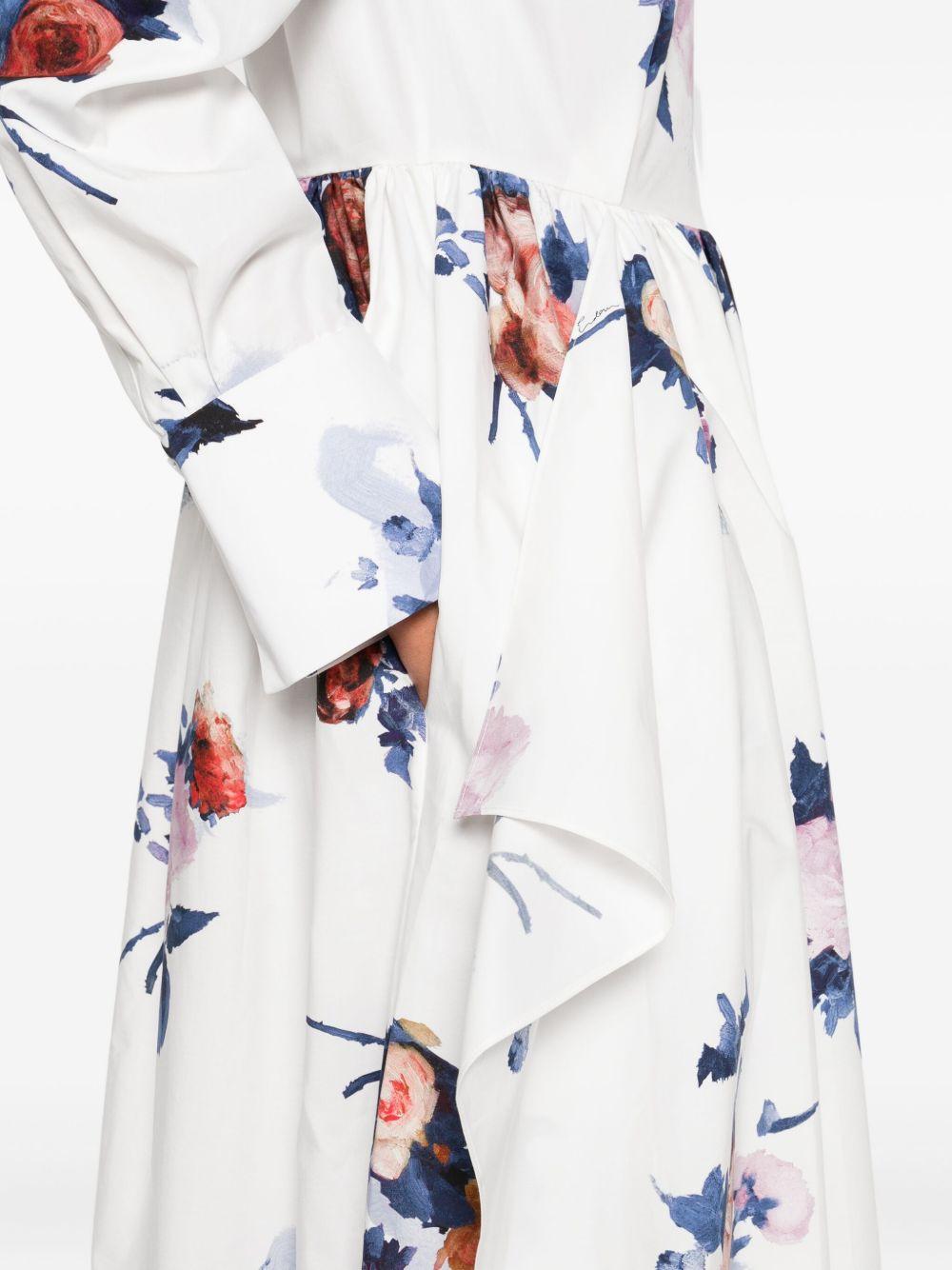 floral-print midi dress Product Image
