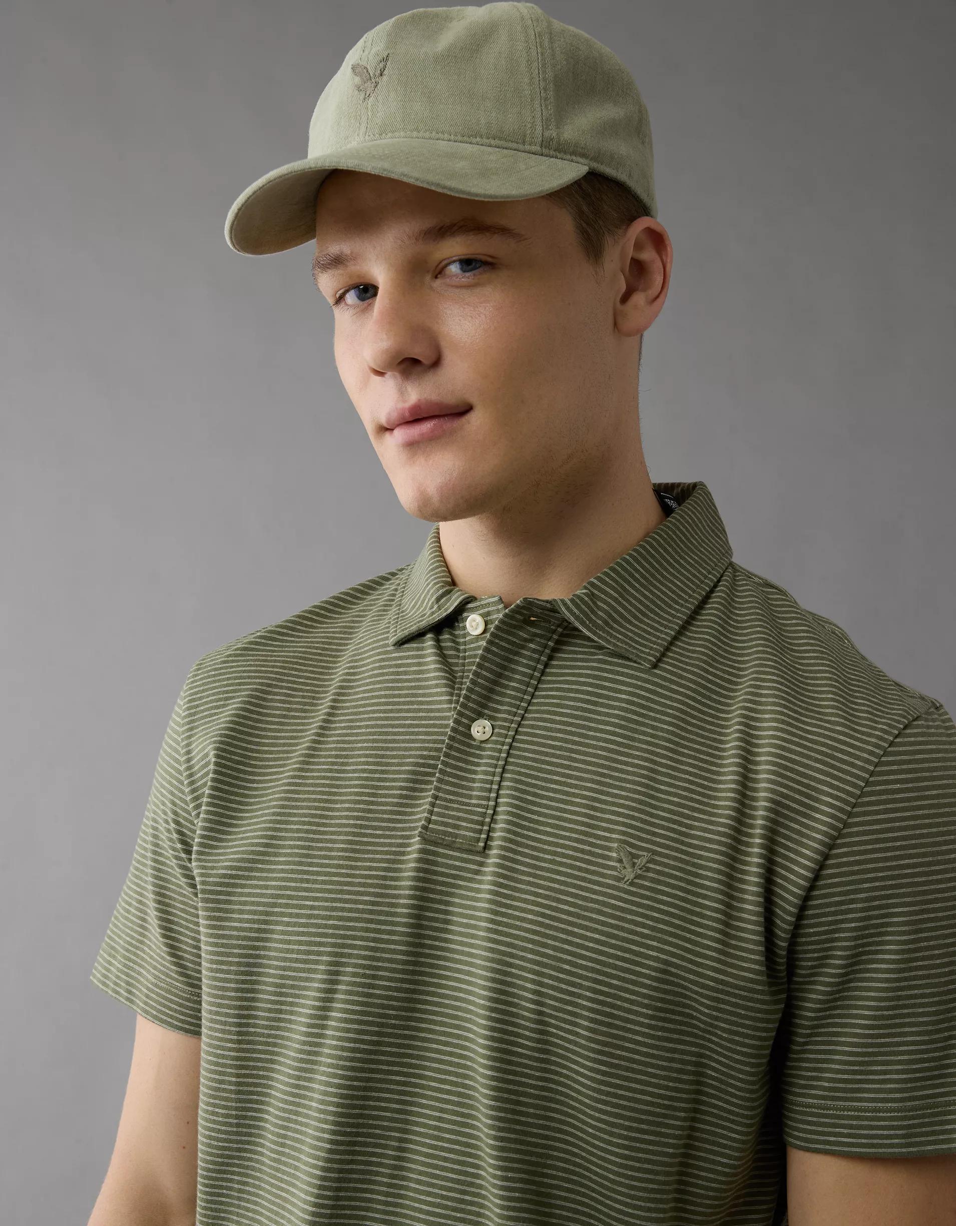 AE 24/7 Club Logo Polo Shirt Product Image