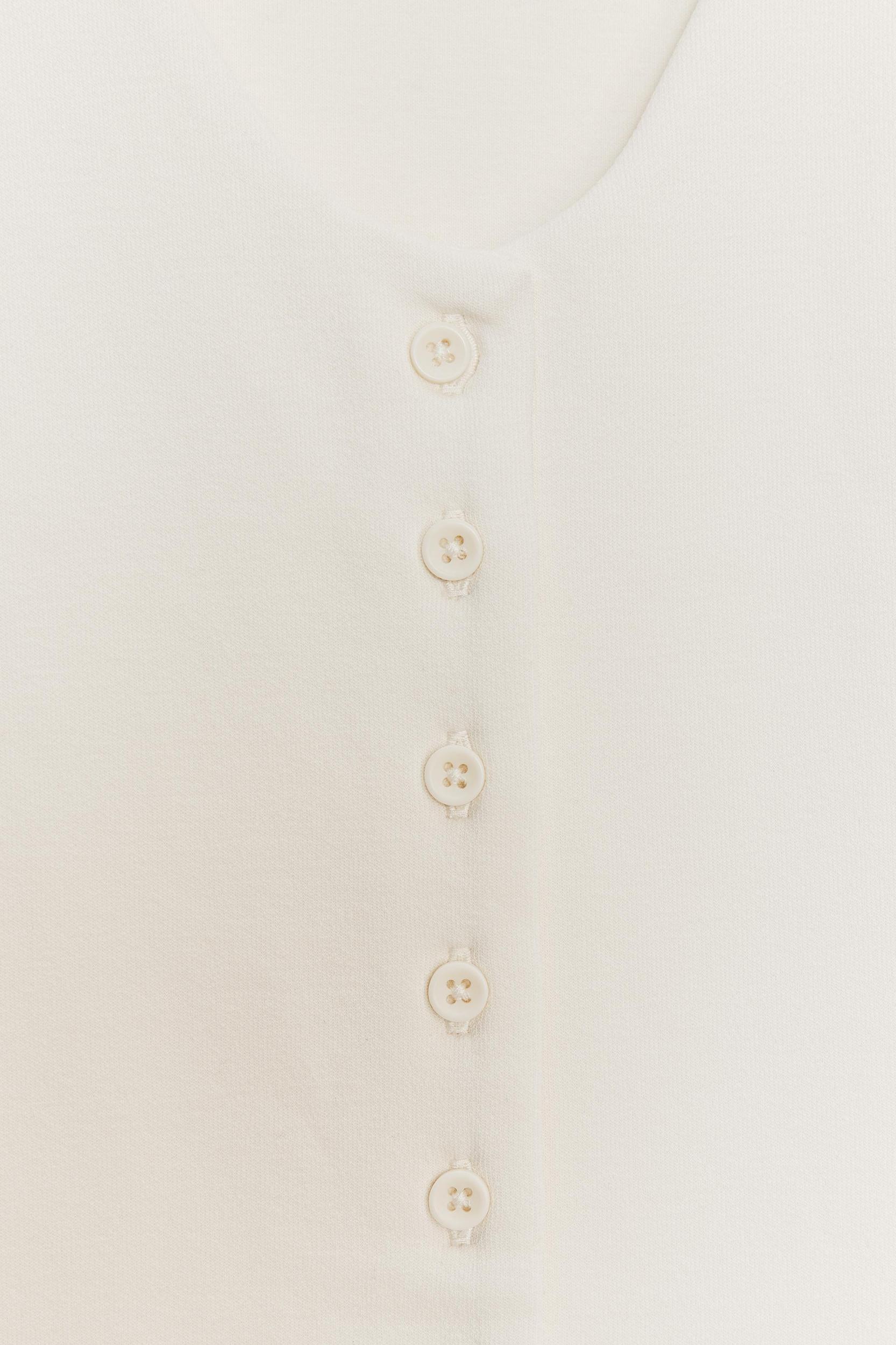 INTERLOCK BUTTON DRESS Product Image