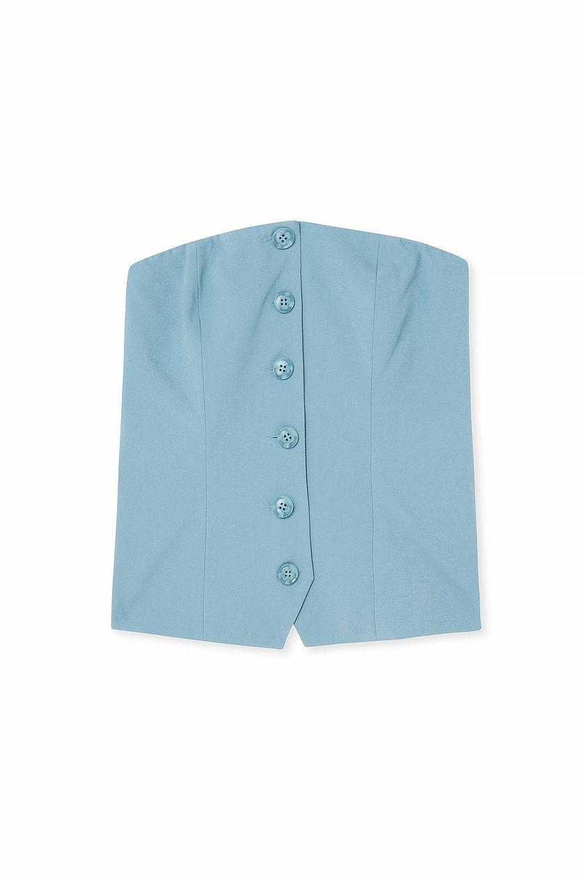 Button Up Low Waist Corset Product Image