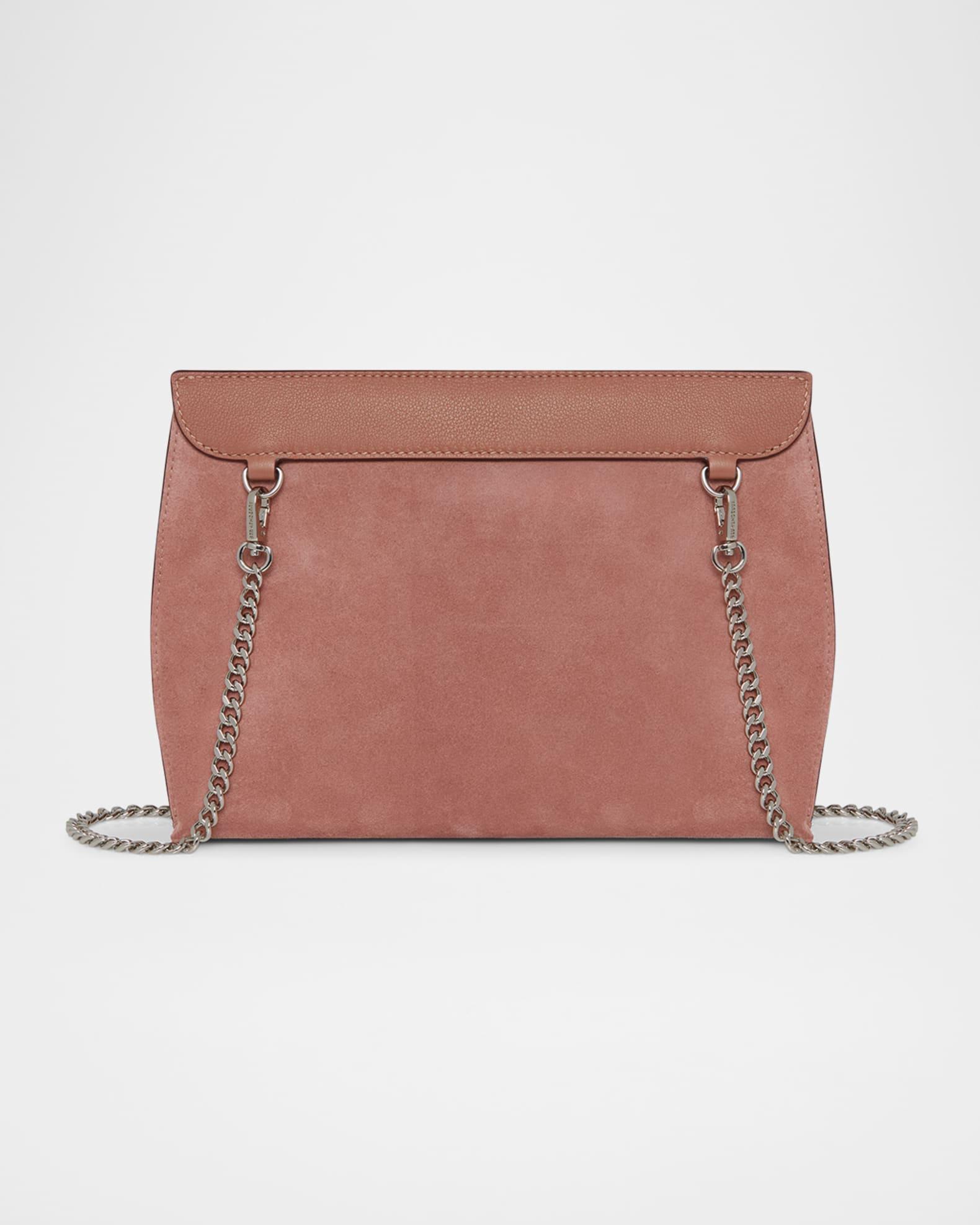 East-West Mini Snake-Embossed Leather Crossbody Bag Product Image