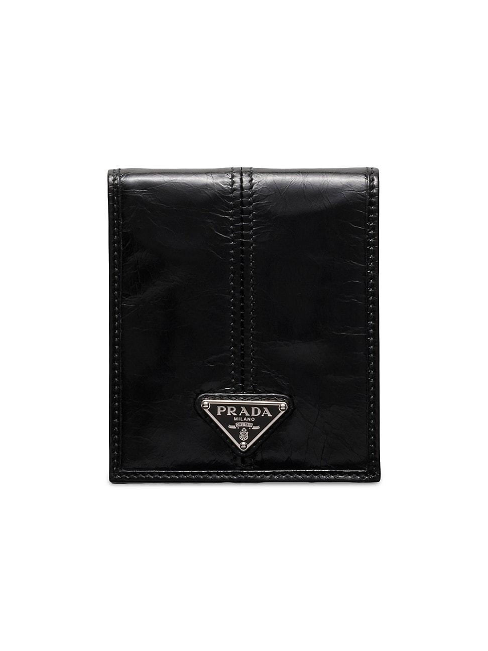 Mens Re-Nylon and Leather Wallet Product Image