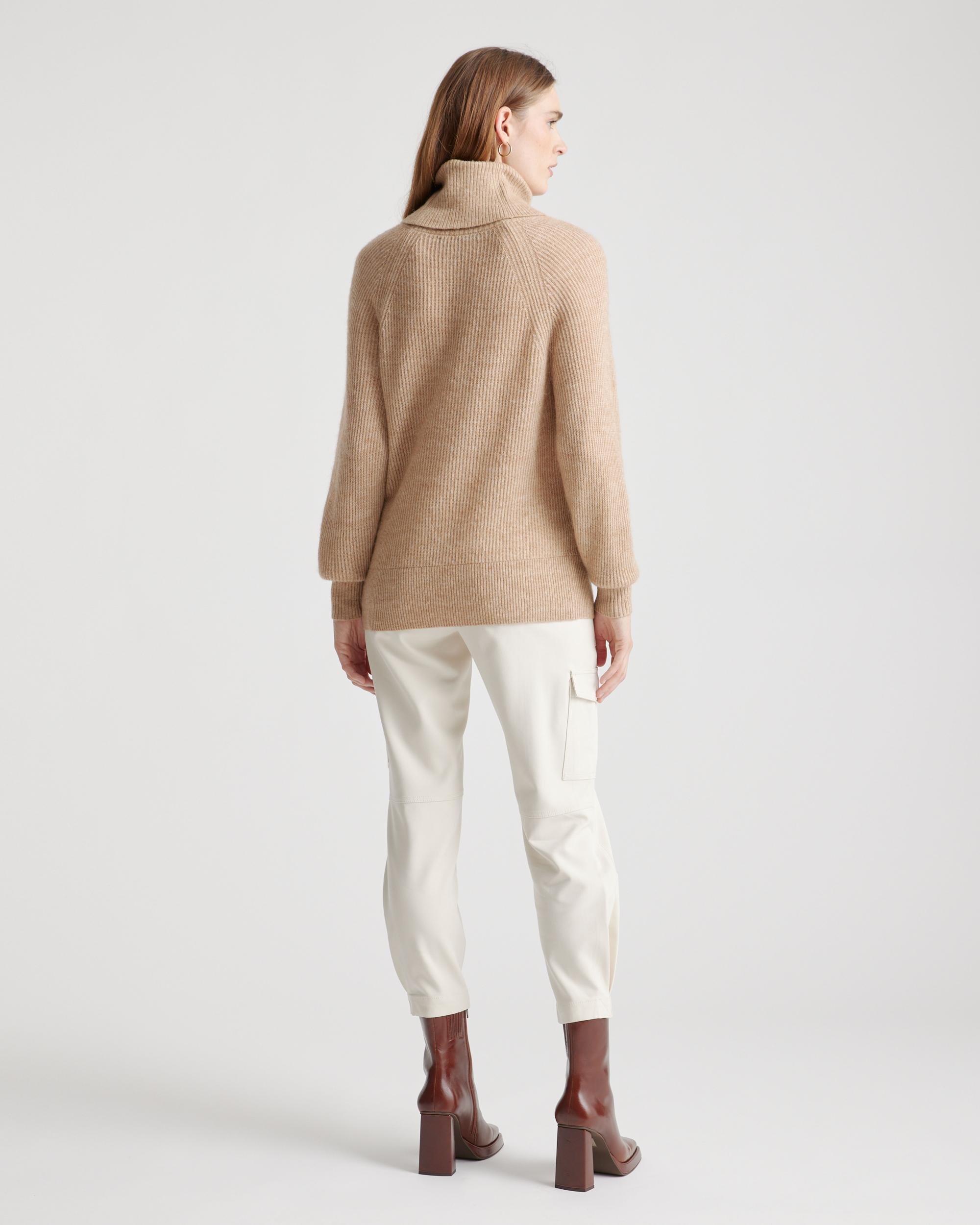 Quince | Women's Baby Alpaca-Wool Turtleneck Sweater Product Image