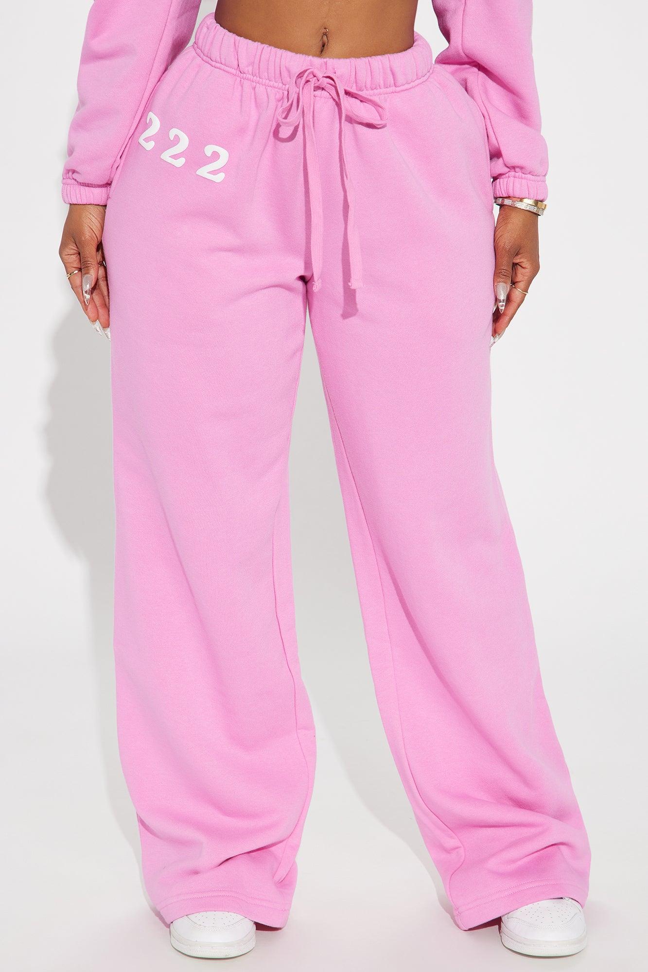 Angel Number Washed Pant - Pink/combo Product Image