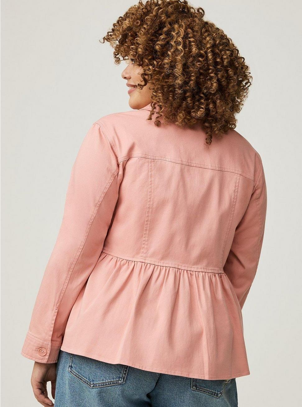 Peplum Utility Jacket Product Image