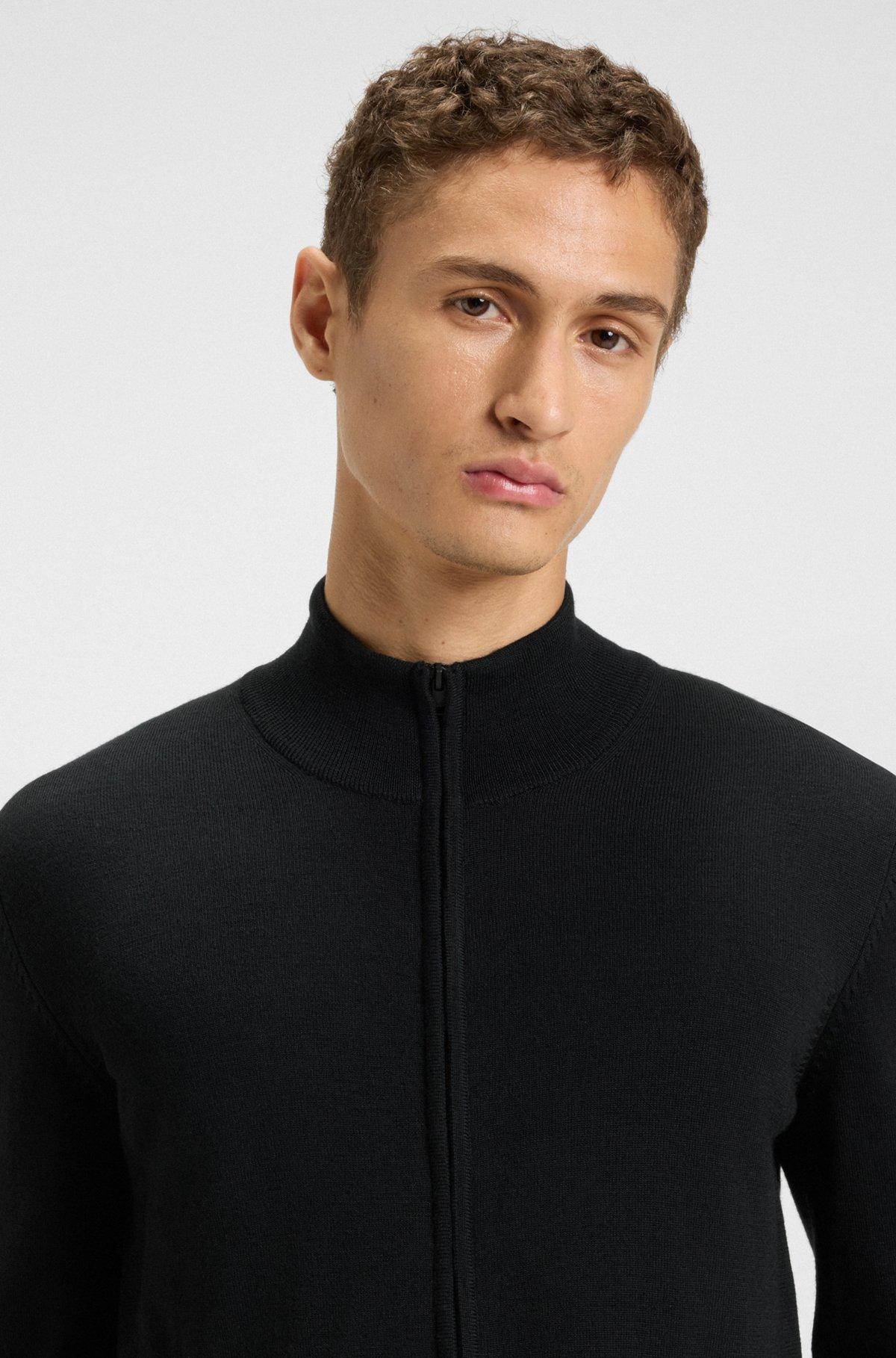 Regular-fit jacket in a virgin-wool blend Product Image