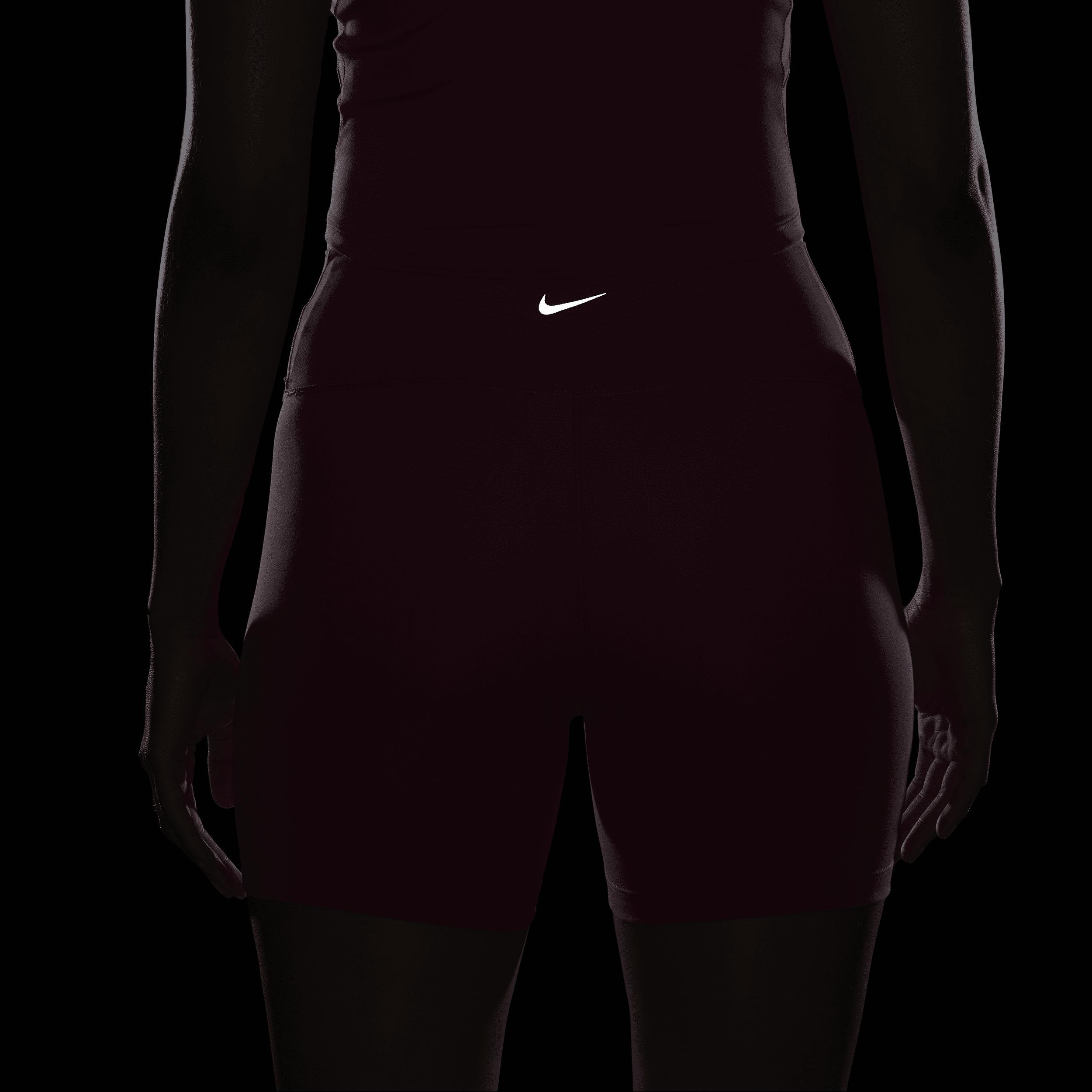 Womens Nike One High-Waisted 5 Biker Shorts Product Image