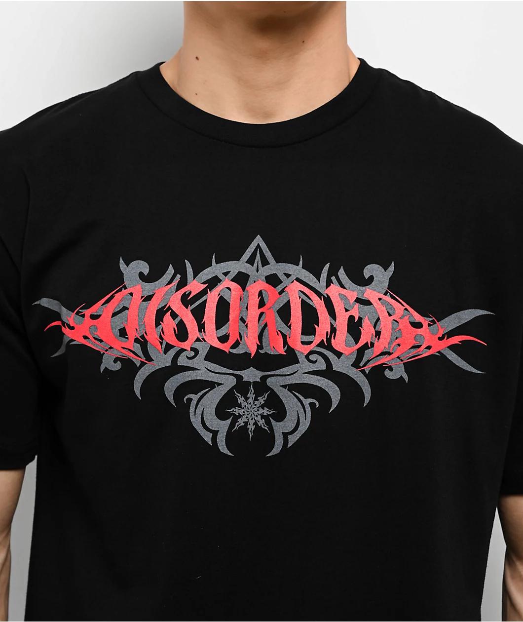 Disorder Death Star Black T-Shirt Product Image