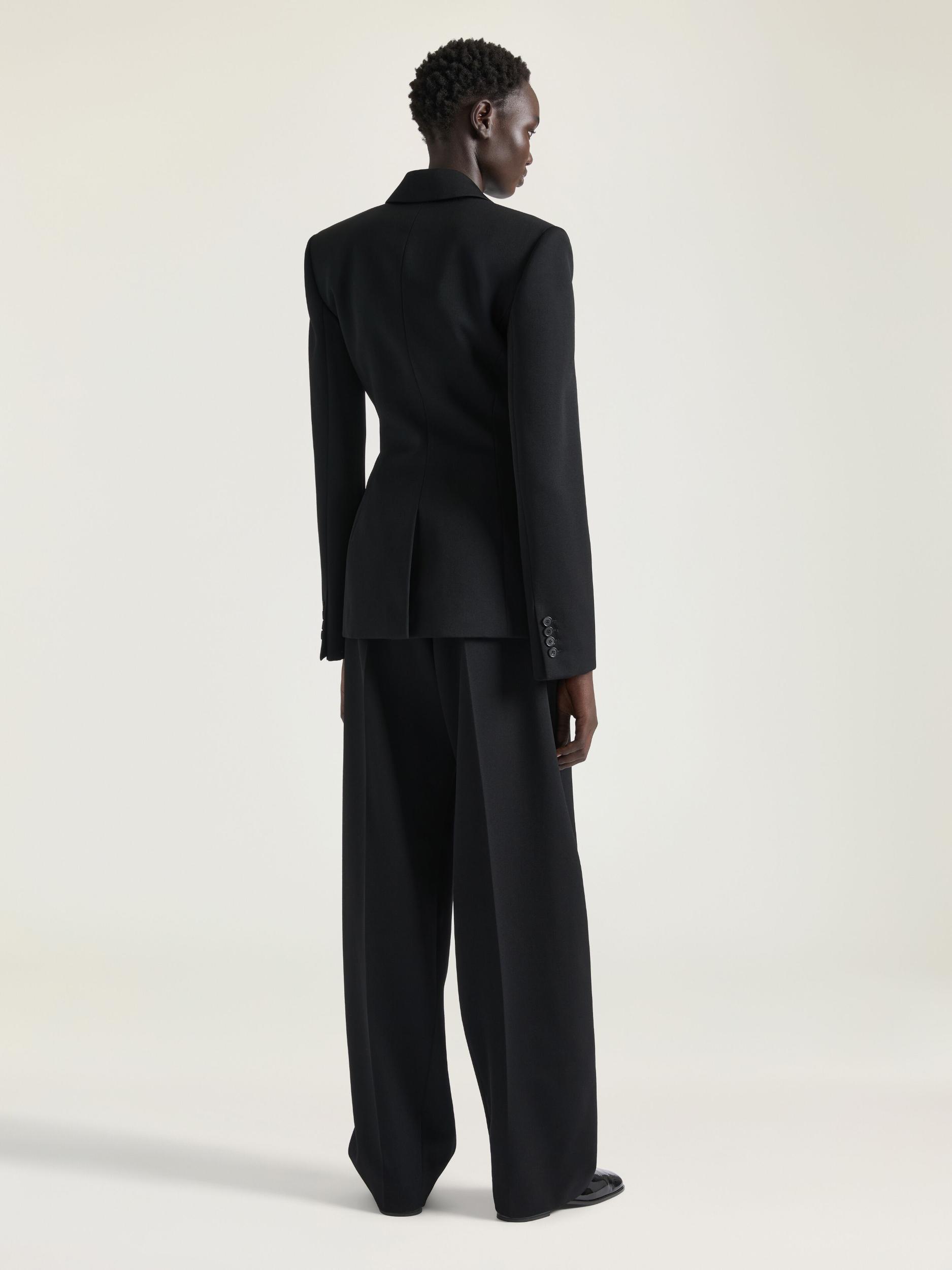 Cocoon tailored pants in wool Product Image