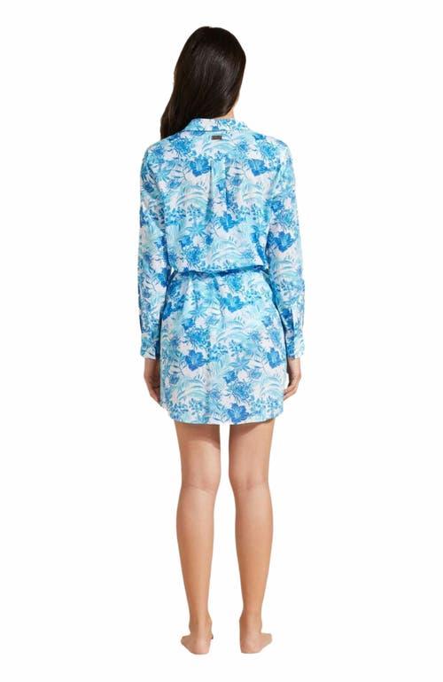 Vilebrequin Women's Tahiti Flowers Cotton Voile Shirt Dress Product Image