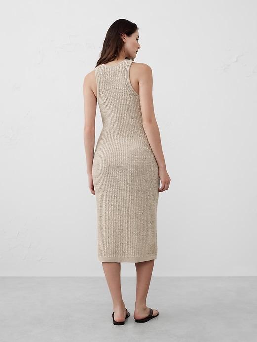 Textured Midi Sweater Dress Product Image
