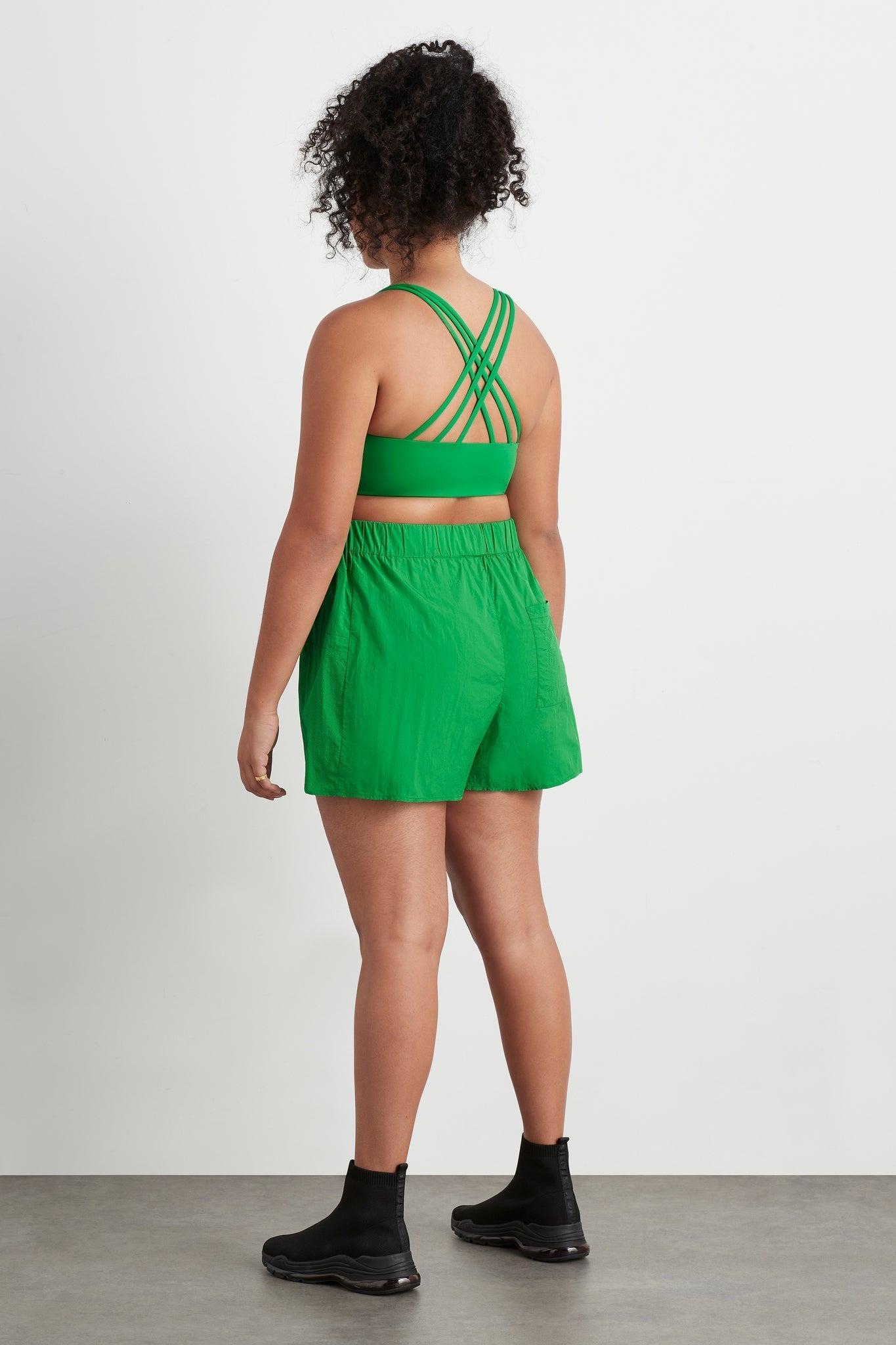 High Waisted Belted Shorts 608 Product Image