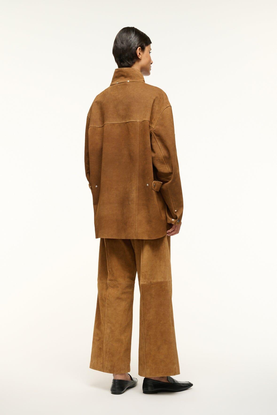 FOUNDATION JACKET | TAN SUEDE Product Image