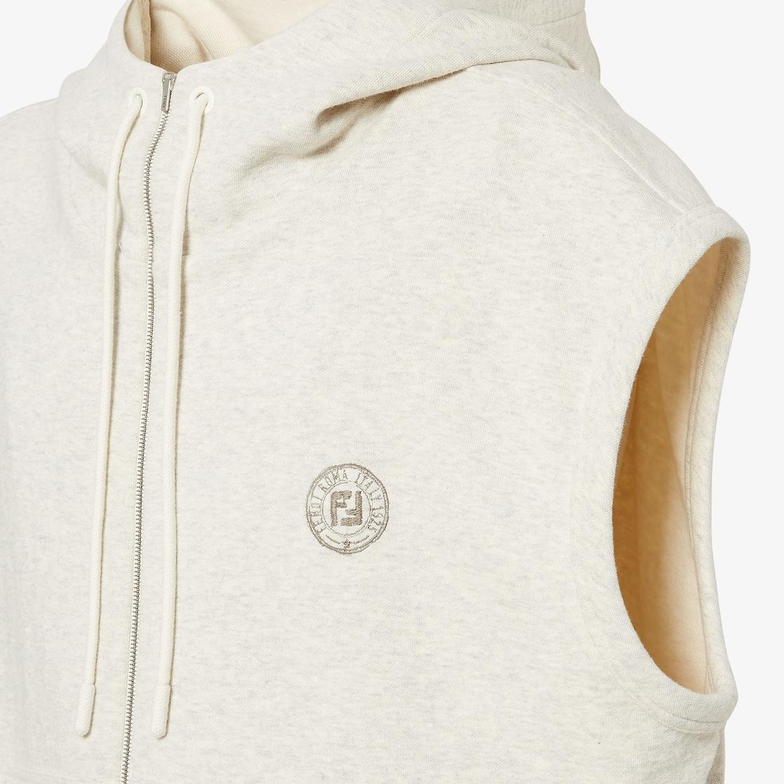 SweatshirtLight gray cotton sweatshirt Product Image