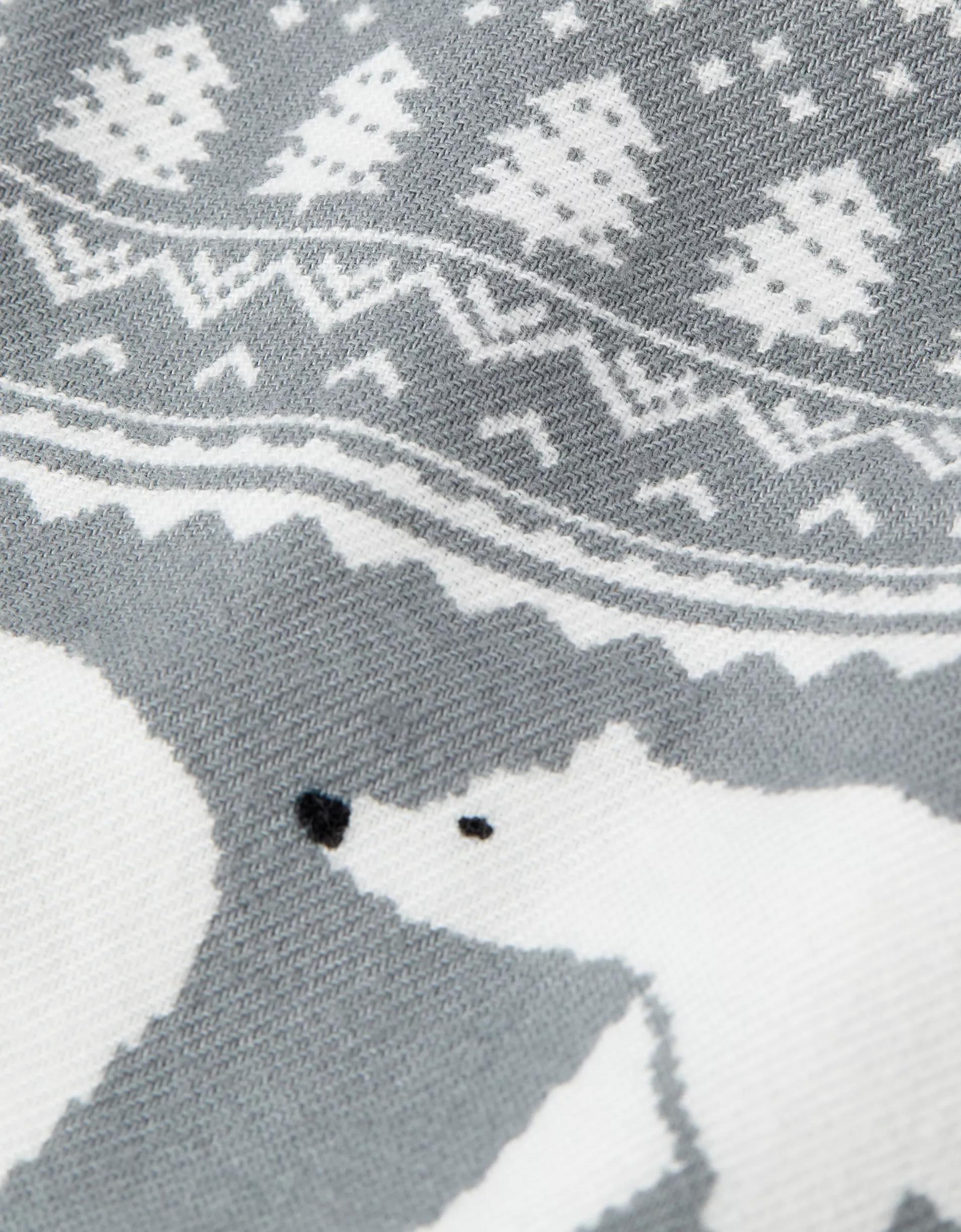 AEO Polar Bears Flannel Pocket Boxer Product Image