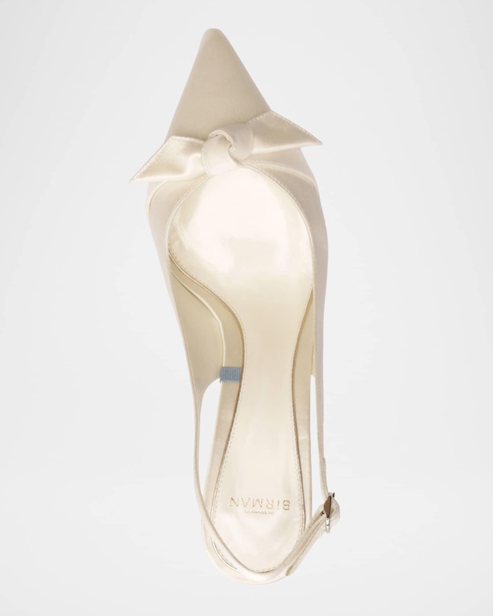 Classic Clarita Satin Slingback Pumps Product Image