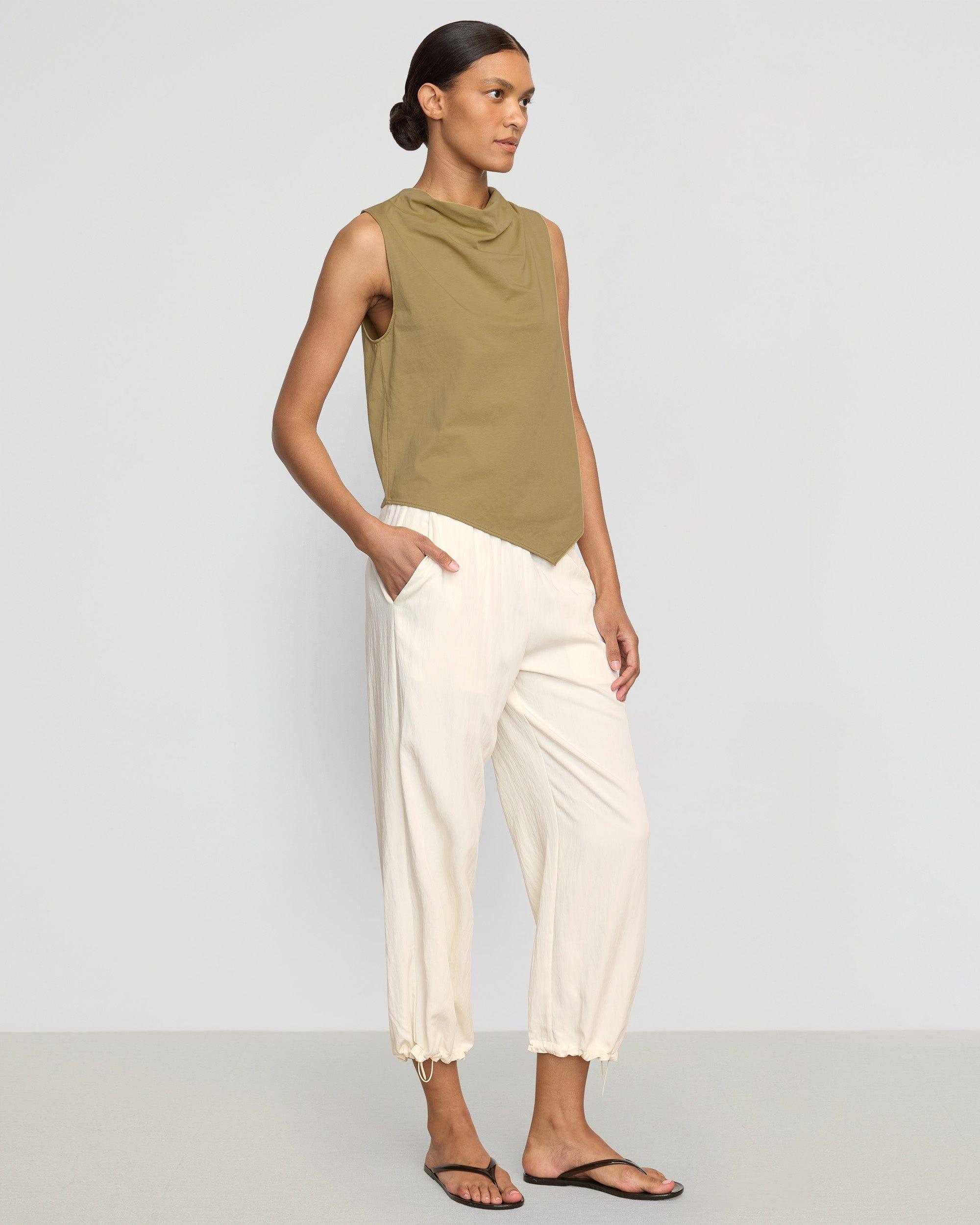 Marjorie Asymmetric-Hem Tee Product Image