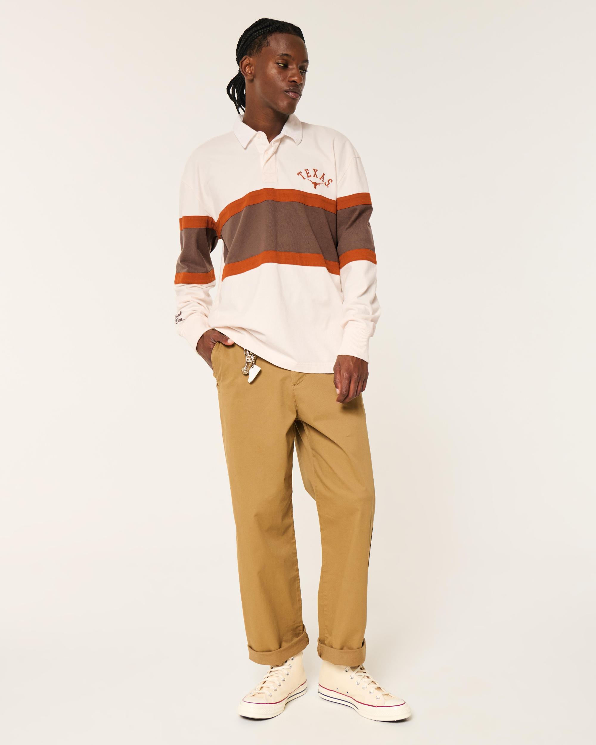 Boxy Heavyweight Ohio State Graphic Rugby Polo Product Image