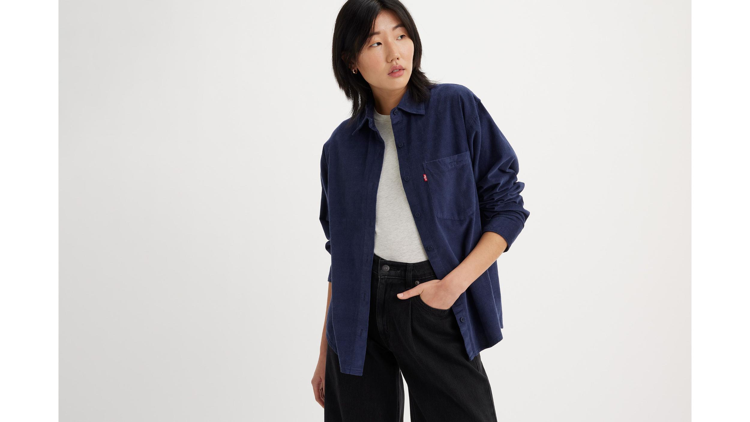 Nola Corduroy Button Up Shirt Product Image