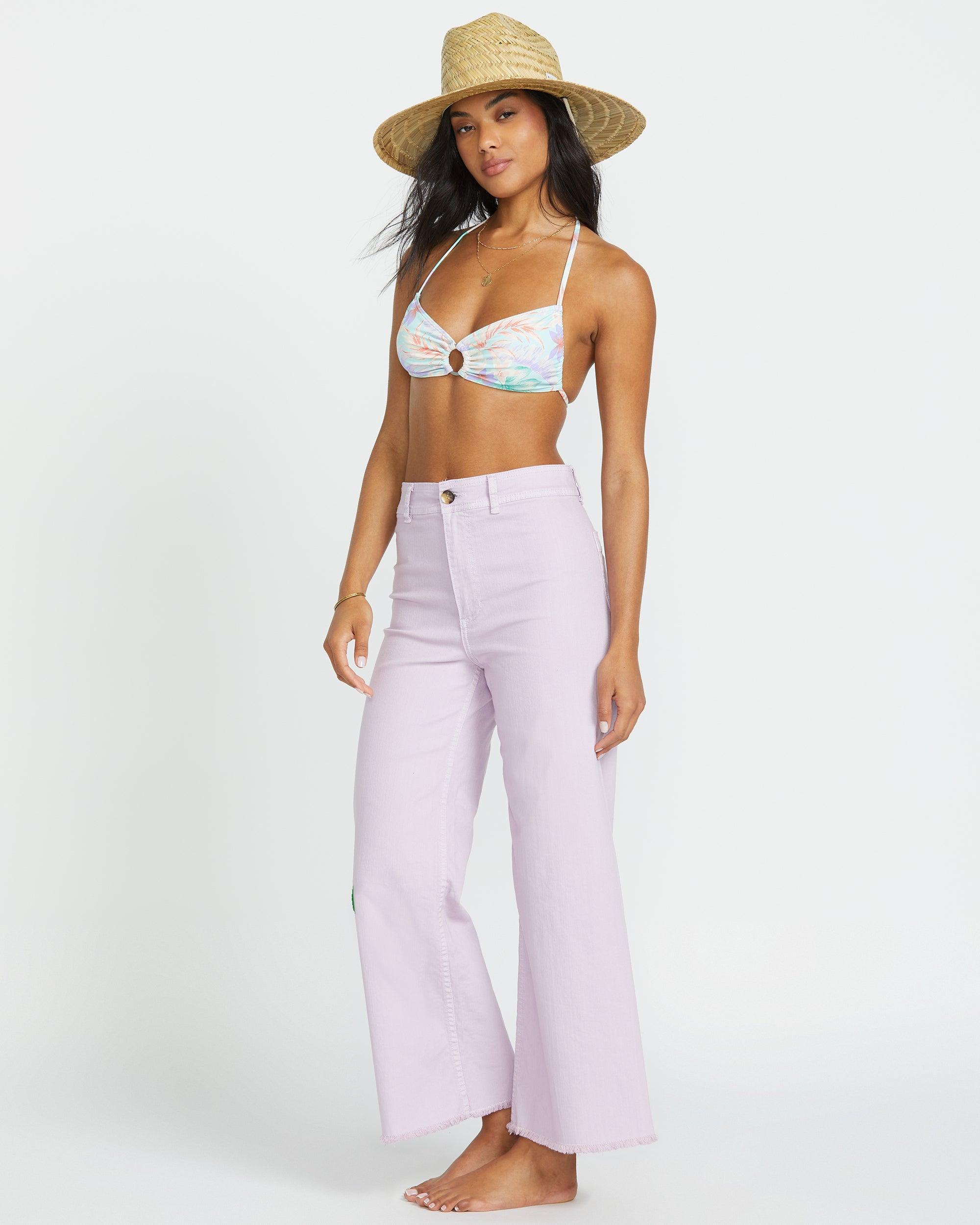 Free Fall High-Waist Pants - Amethyst Smoke Female Product Image