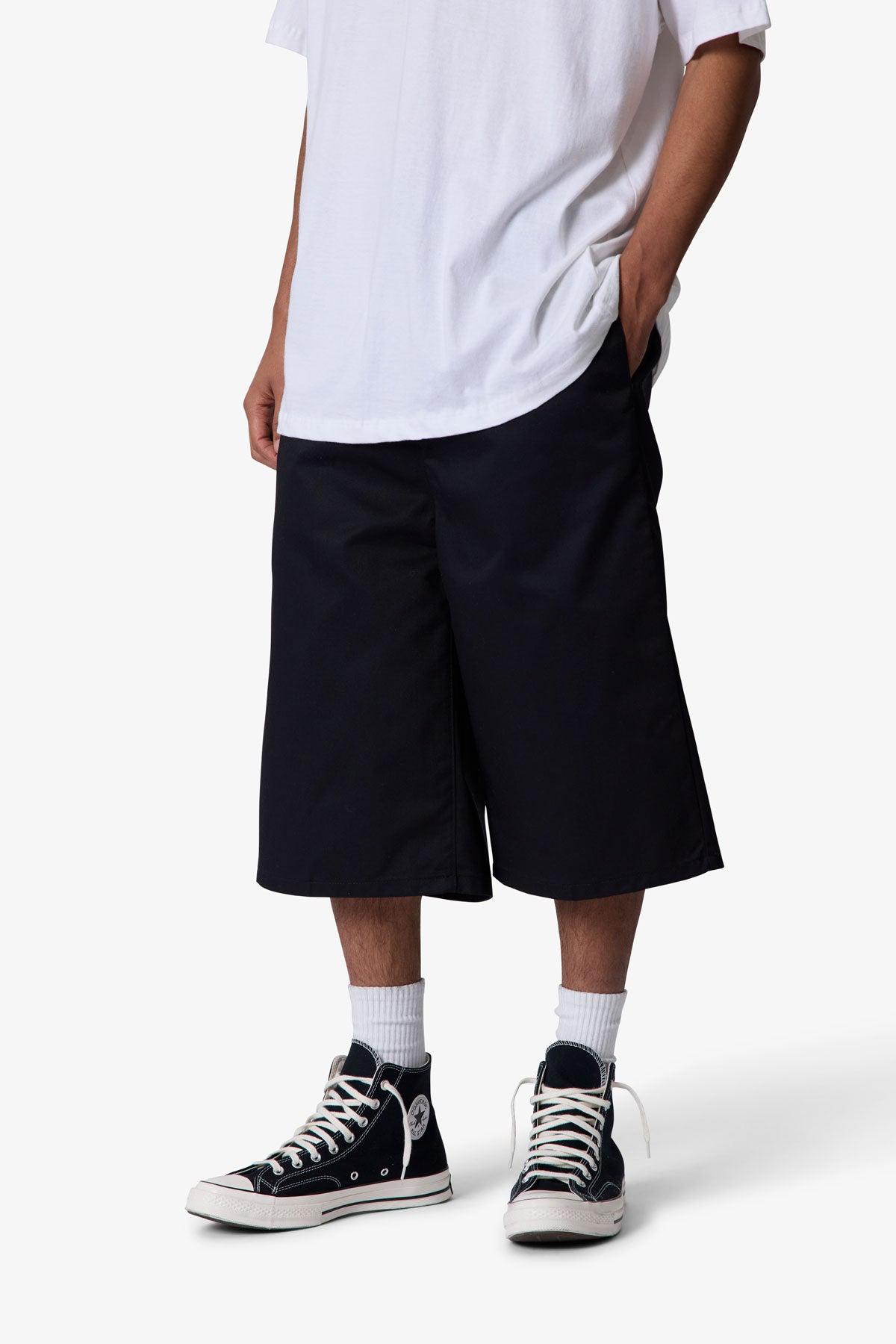 Ultra Baggy Work Shorts - Black Product Image