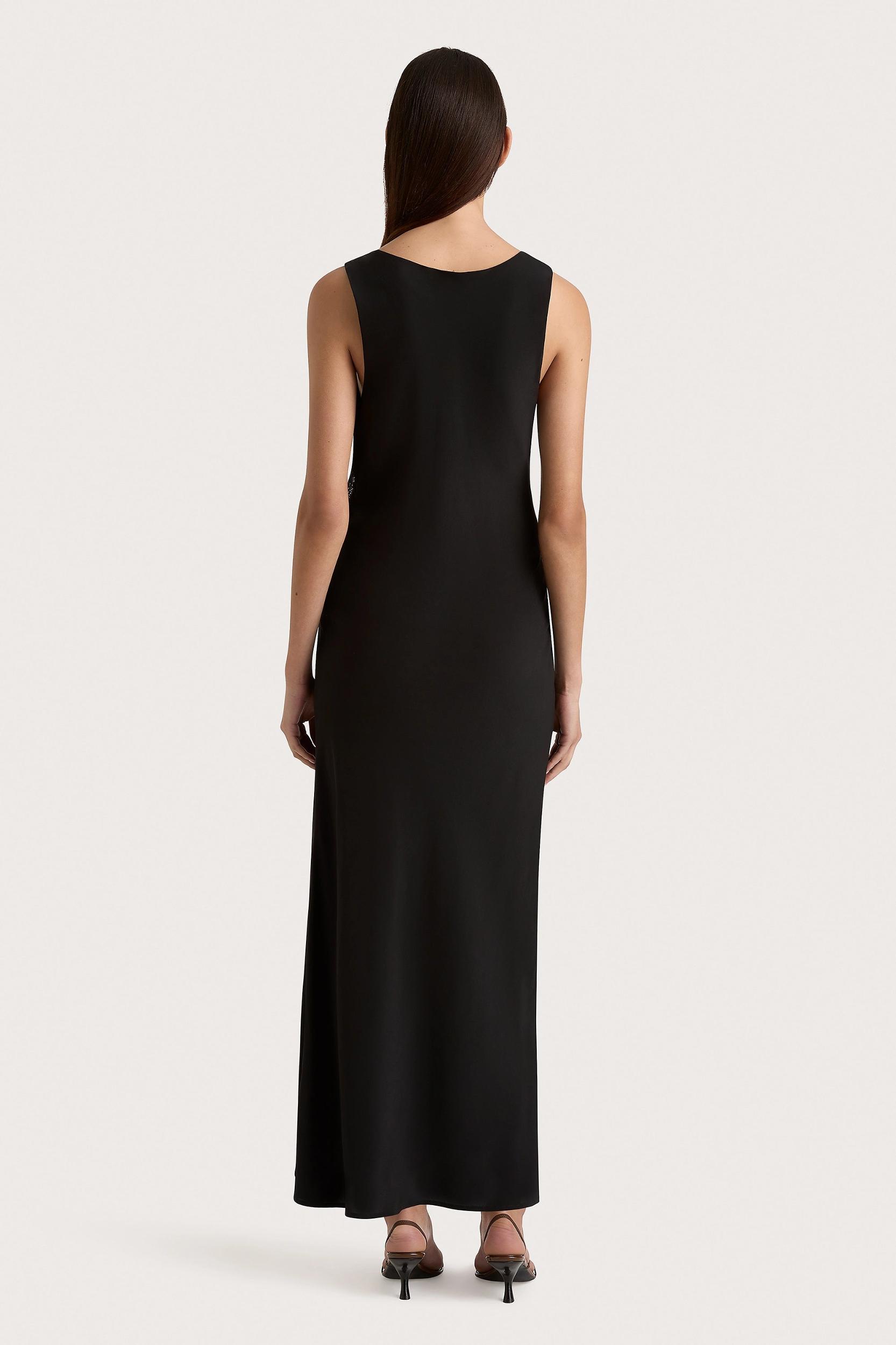 Biarritz Tank Maxi Dress Black - Final Sale Product Image