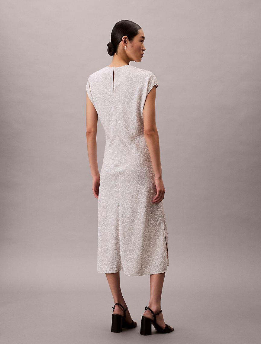 Printed Midi Sheath Dress  Product Image