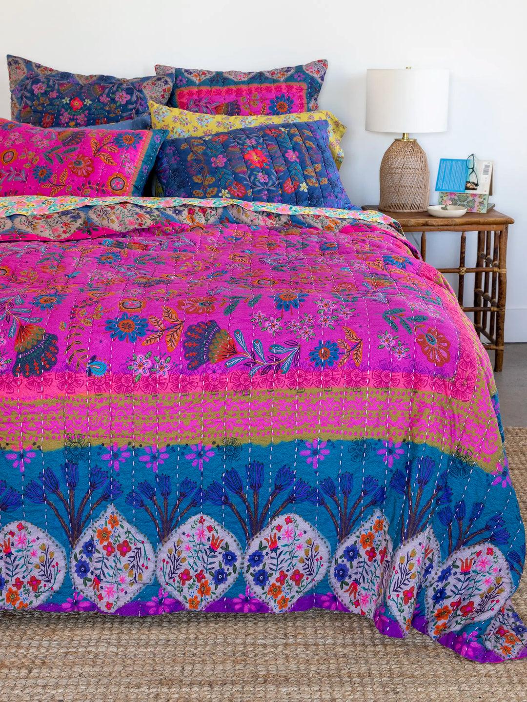 Bungalow Reversible Cotton Euro Sham Product Image