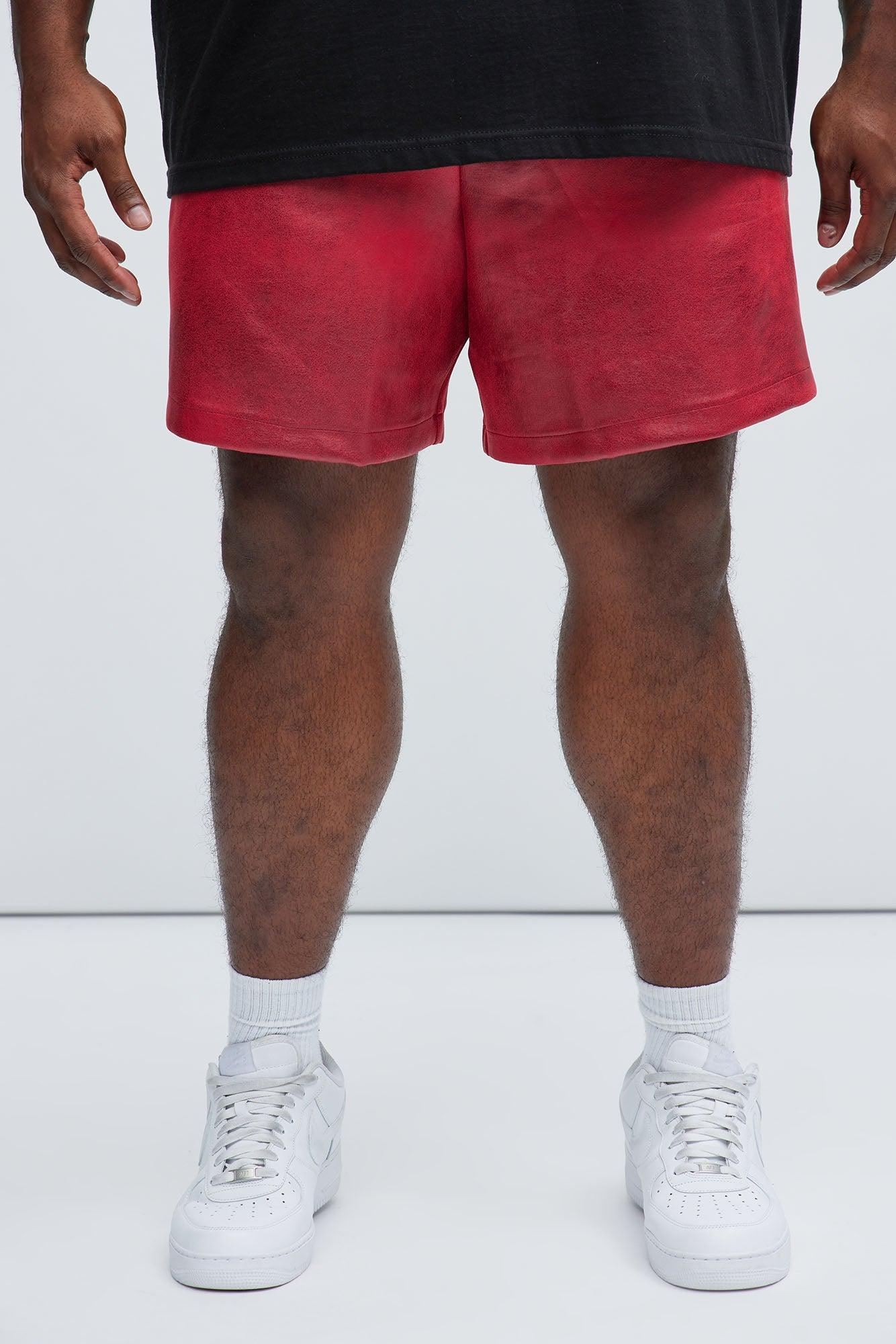 Scorched Relaxed Shorts - Red Product Image