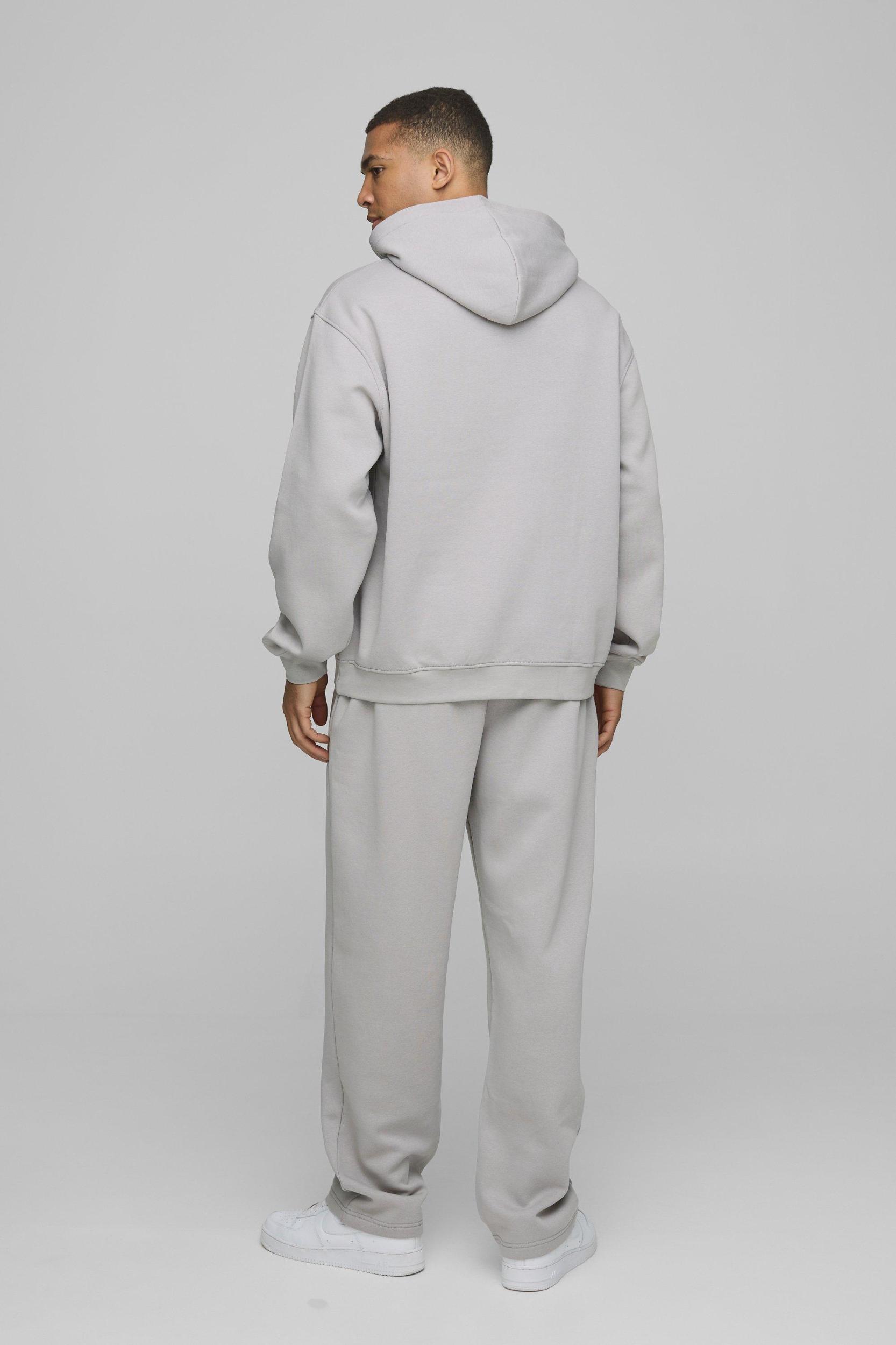 Oversized Official Contrast Stitch Sweatpants | boohooMAN USA Product Image