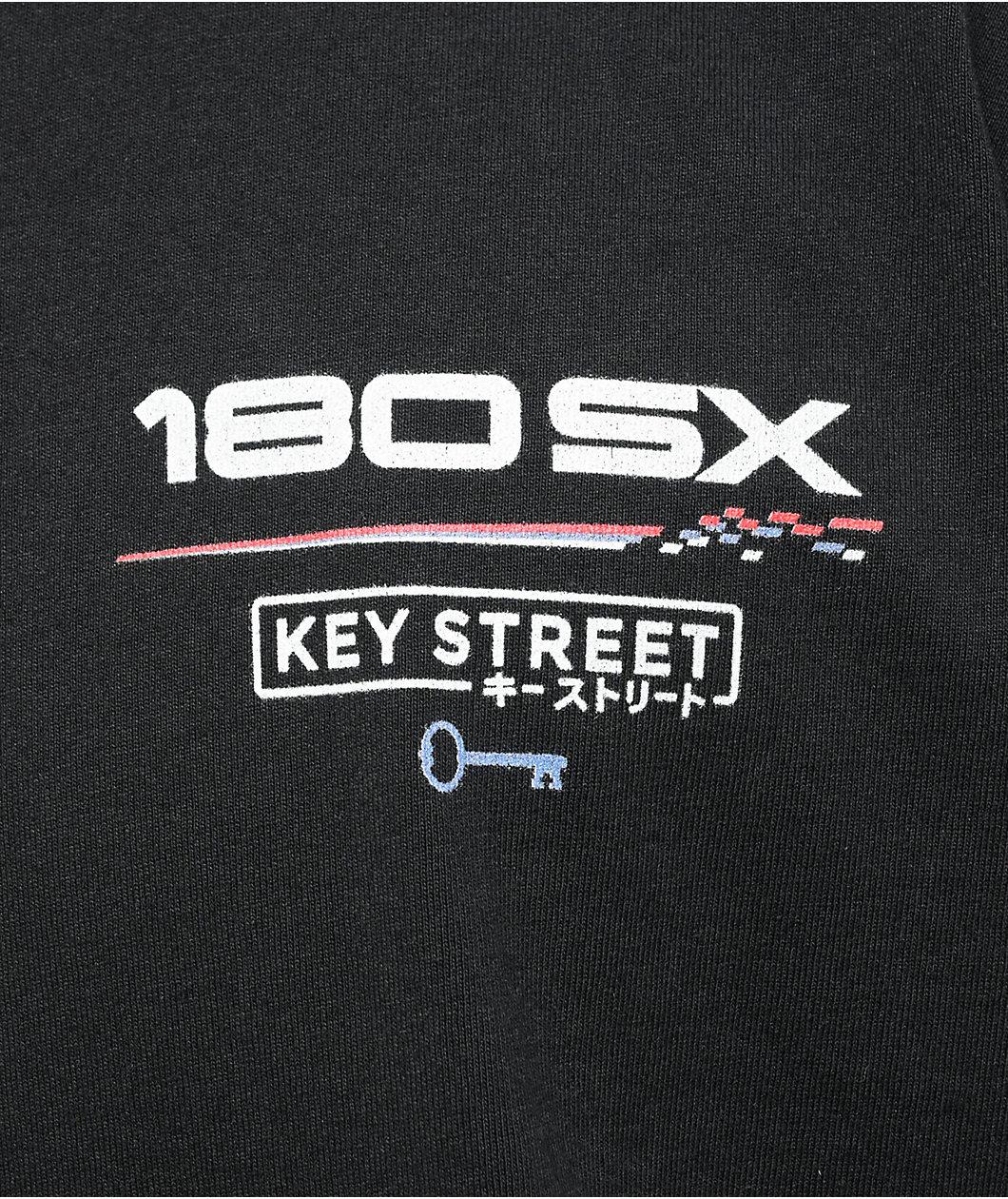 Key Street x NISMO 180SX Black T-Shirt Product Image