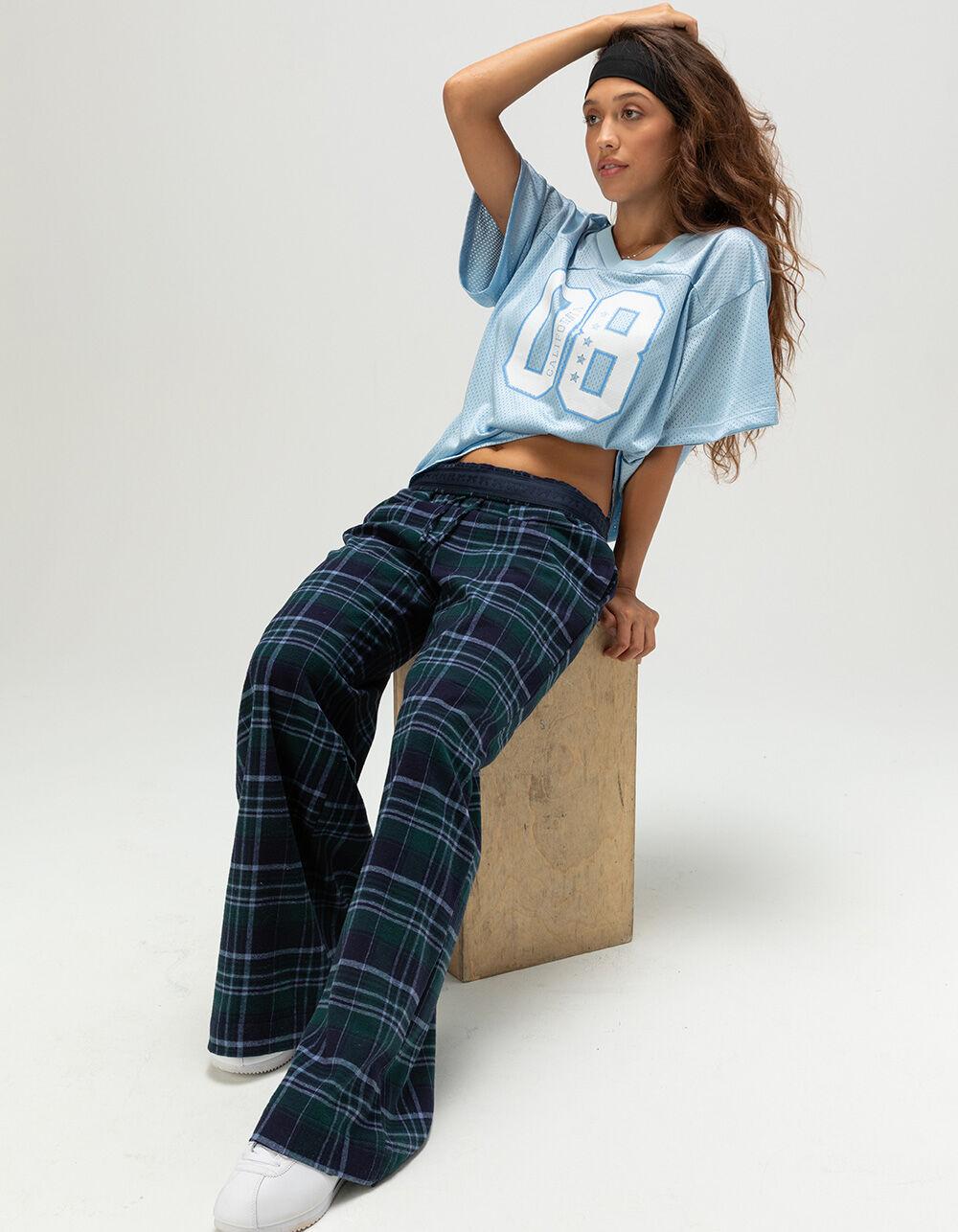 FULL TILT Womens Pajama Pants - BLUE COMBO Product Image