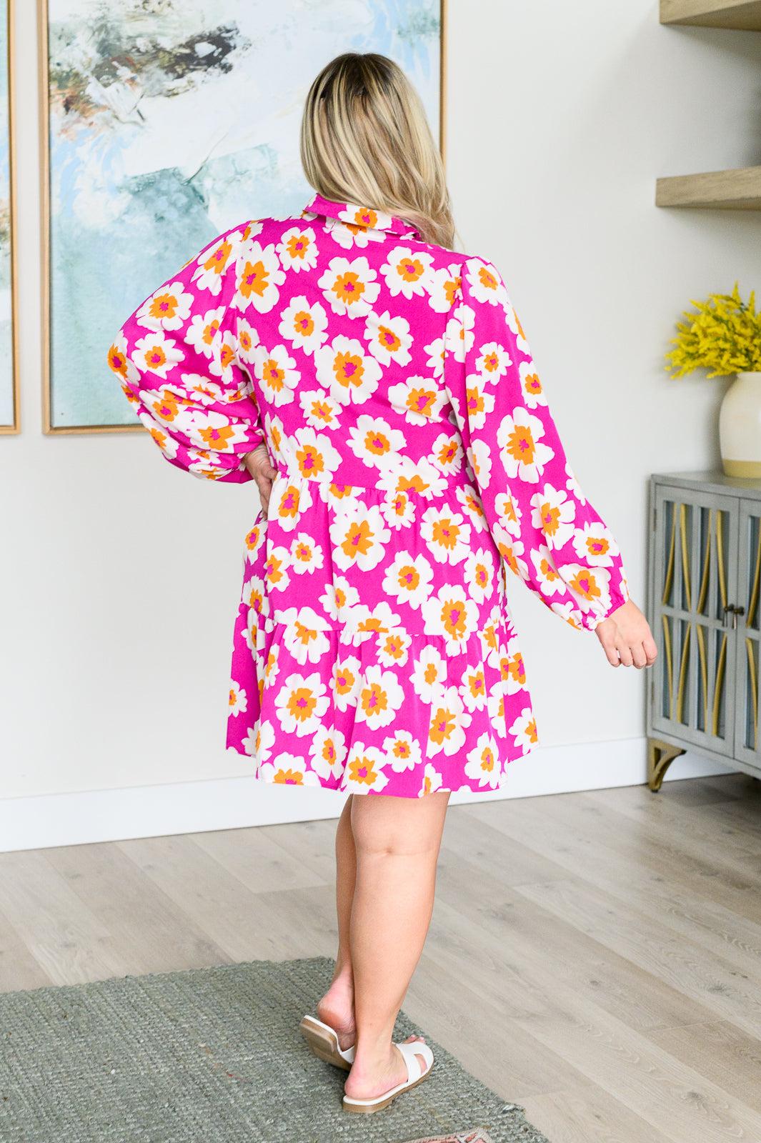 Magnificently Mod Floral Shirt Dress (Online Exclusive) Product Image
