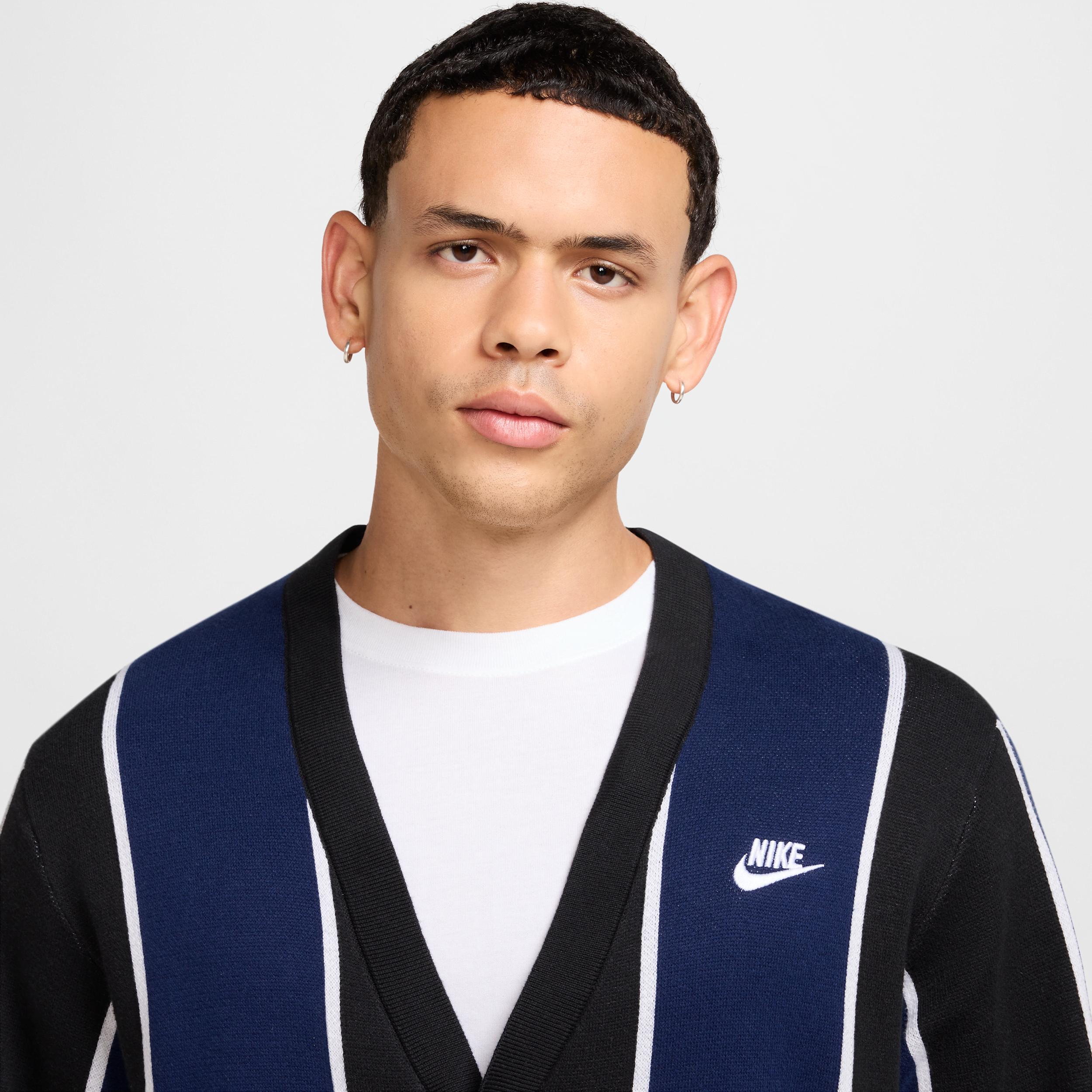 Nike Mens Club Fairway Stripe Sweater | HM4812-010 Product Image