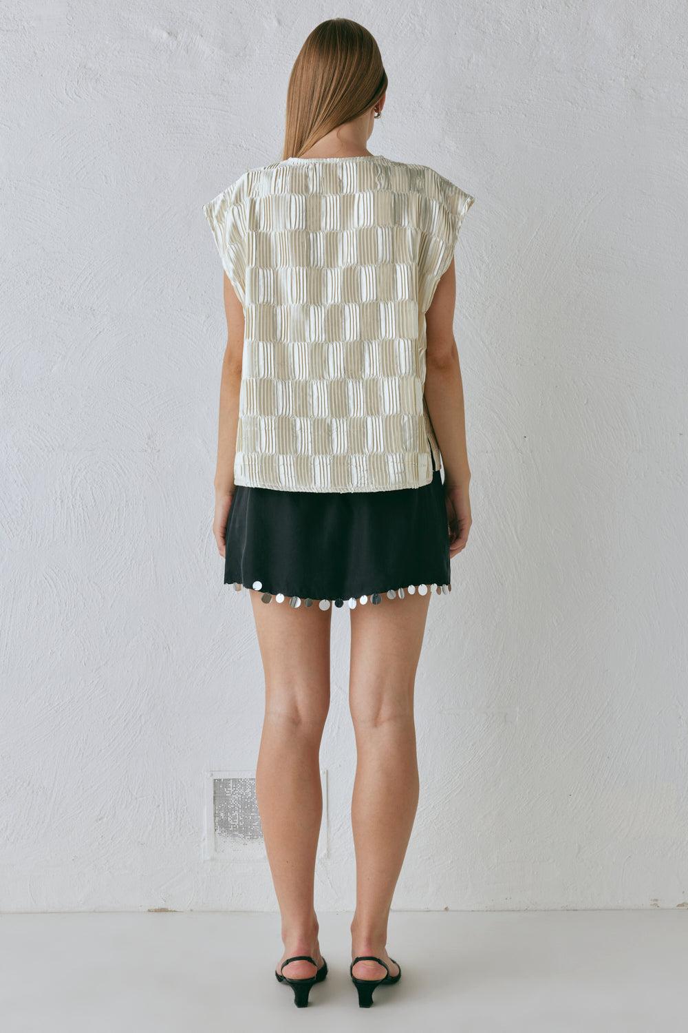 Enni Smock Top Cream Product Image