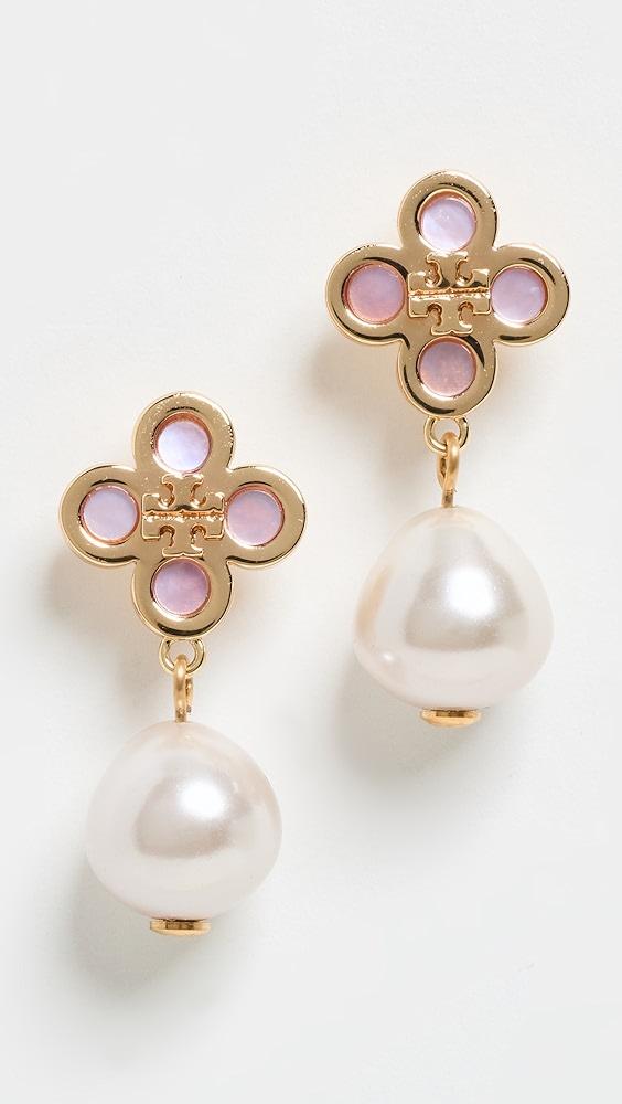 Tory Burch Pearl Drop Earrings | Shopbop Product Image