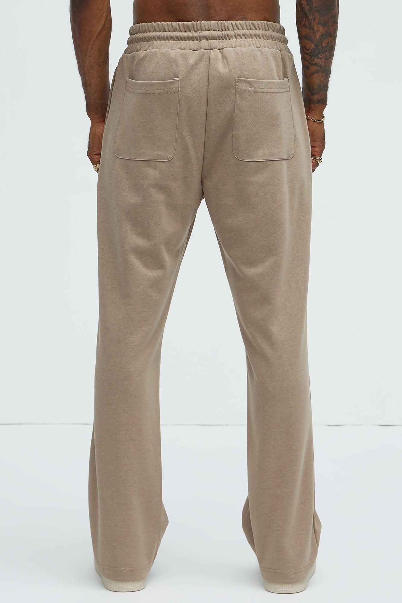 Ryan Interlock Sweatpants - Tan Product Image