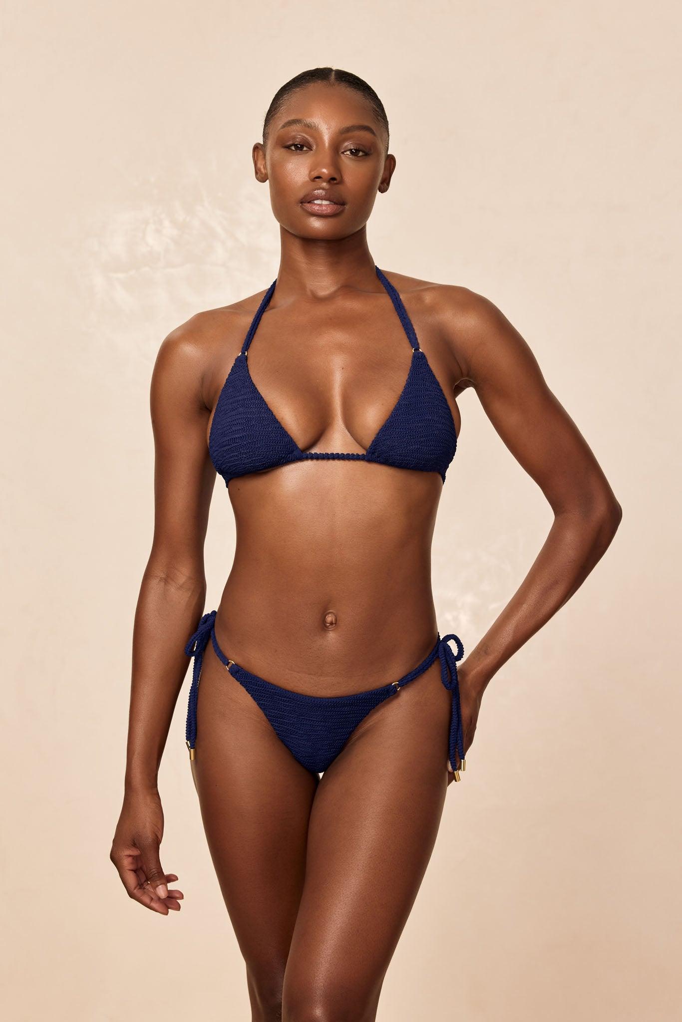 Hanalei Top - Midnight Crinkle Product Image