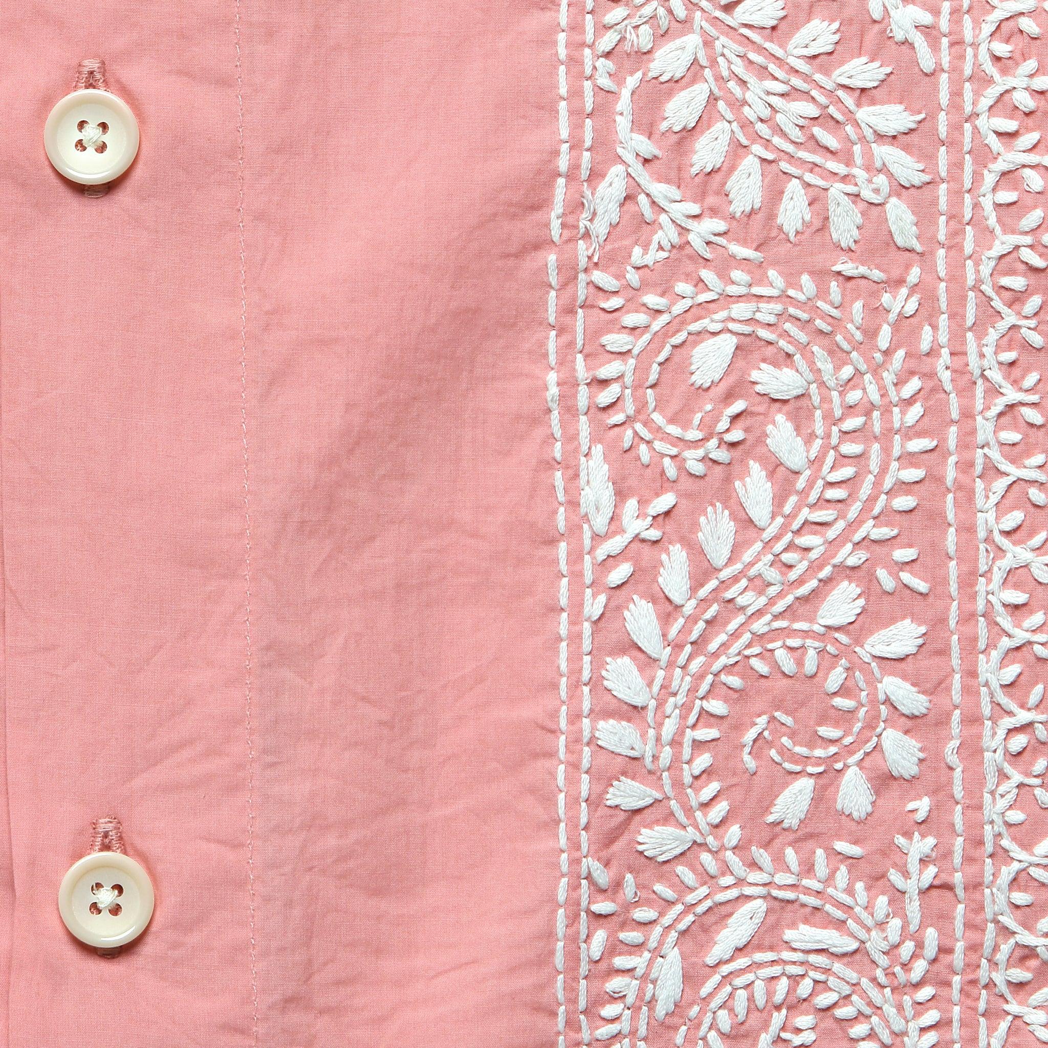 Embroidered Shirt - Pink Product Image