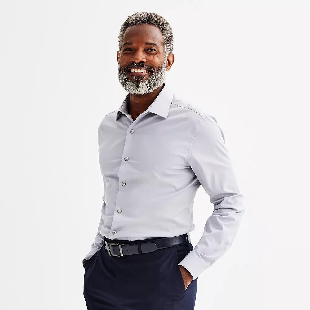 Men's Apt. 9® Premier Flex Slim-Fit Dress Shirt,  Product Image