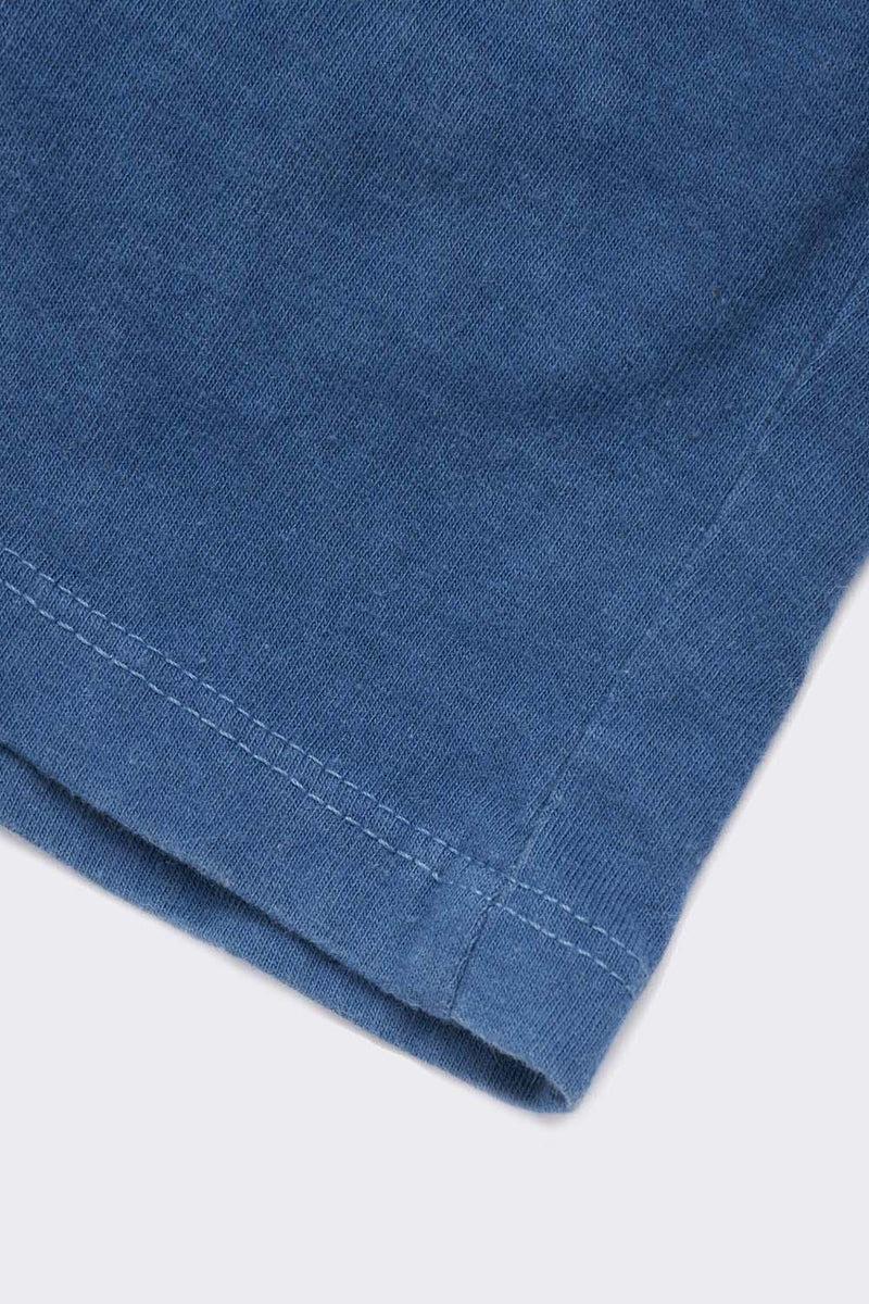 Indigo Dyed Men's Organic Athletic Shorts Product Image